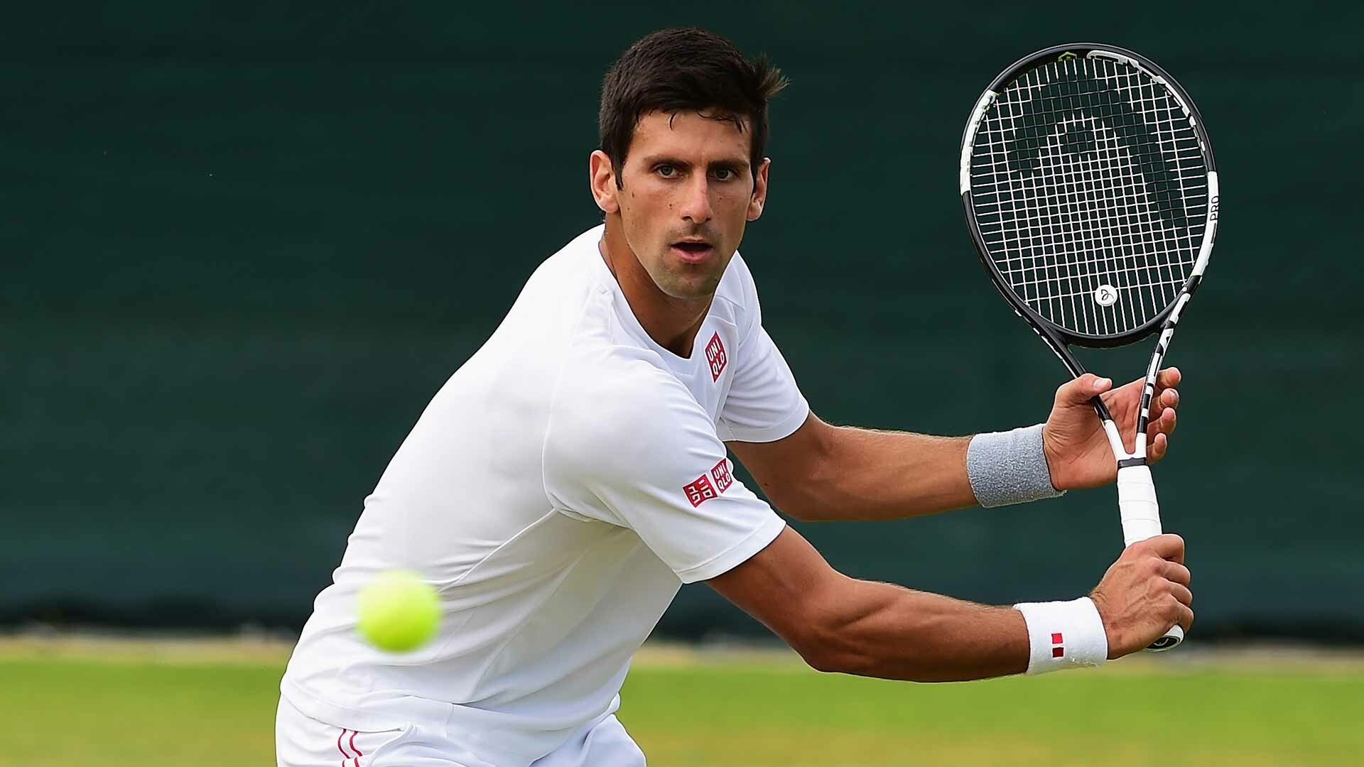 Novak Djokovic, Sports icon, Wimbledon contender, Tennis superstar, 1920x1080 Full HD Desktop