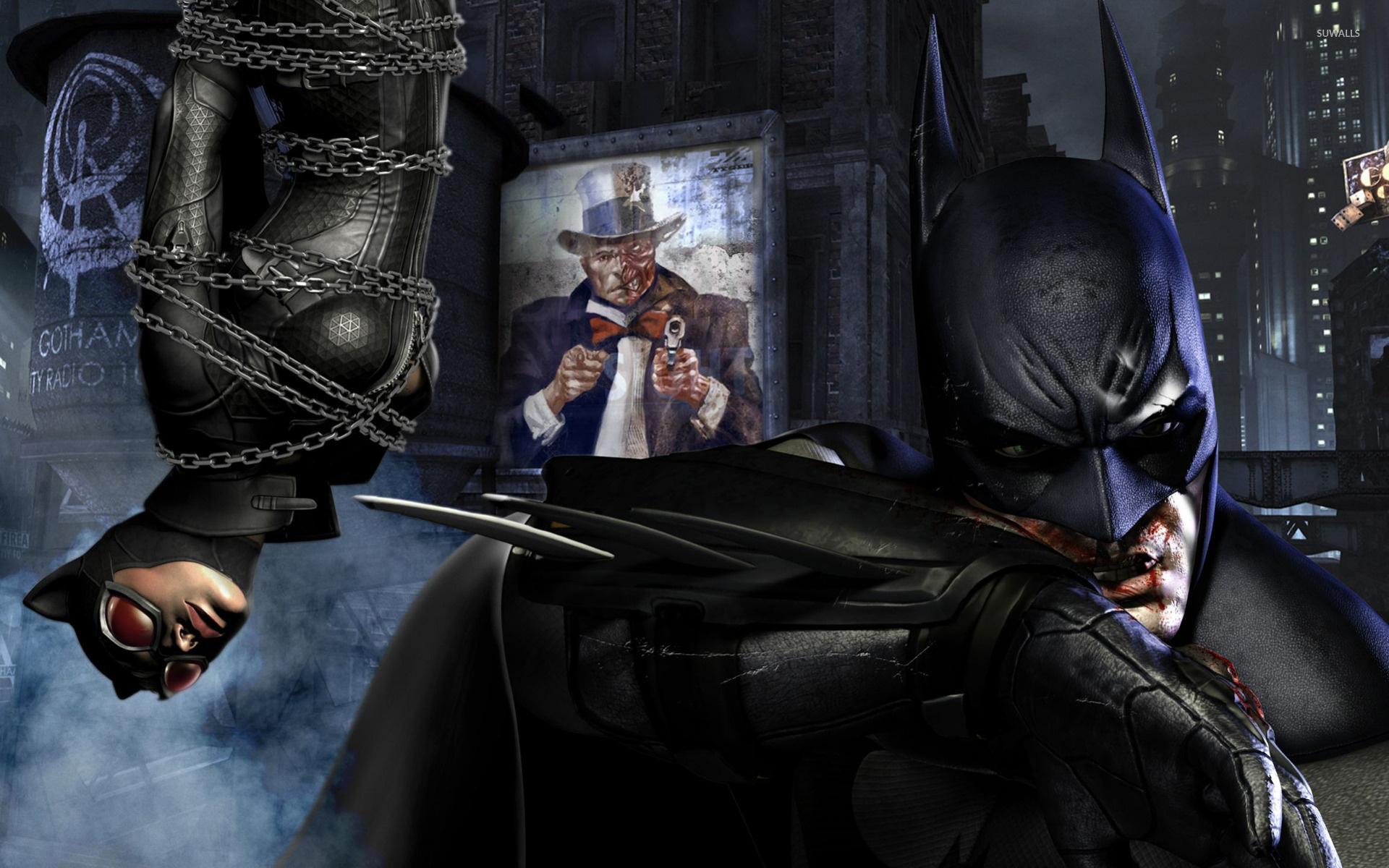 Batman and Catwoman, Injustice: Gods Among Us Wallpaper, 1920x1200 HD Desktop