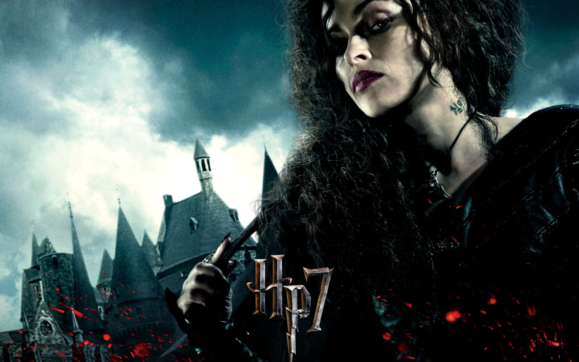 Deathly Hallows, Bellatrix Lestrange, Desktop Wallpaper, 1920x1200 HD Desktop