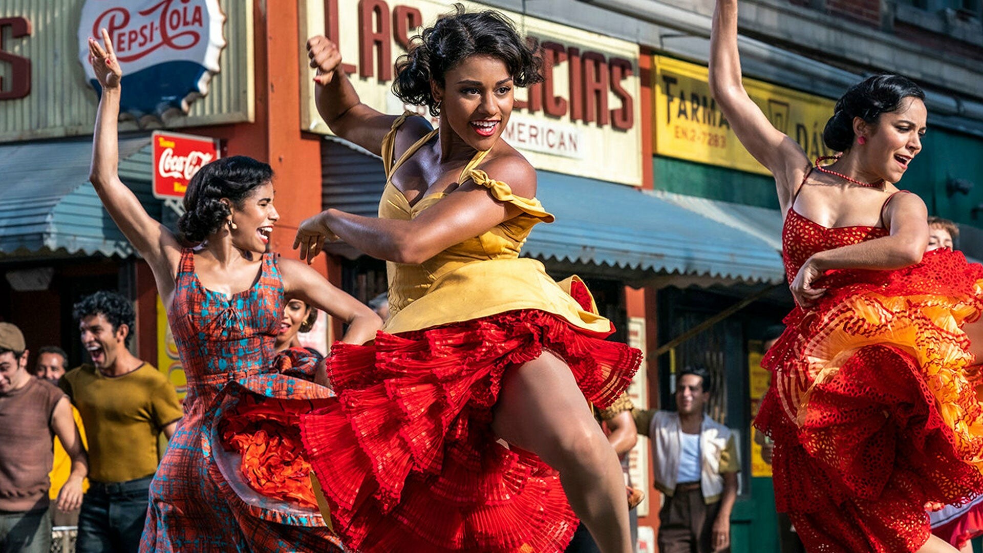 West Side Story (2021), Spanish dialogue, Cultural authenticity, Spielberg's vision, 1920x1080 Full HD Desktop