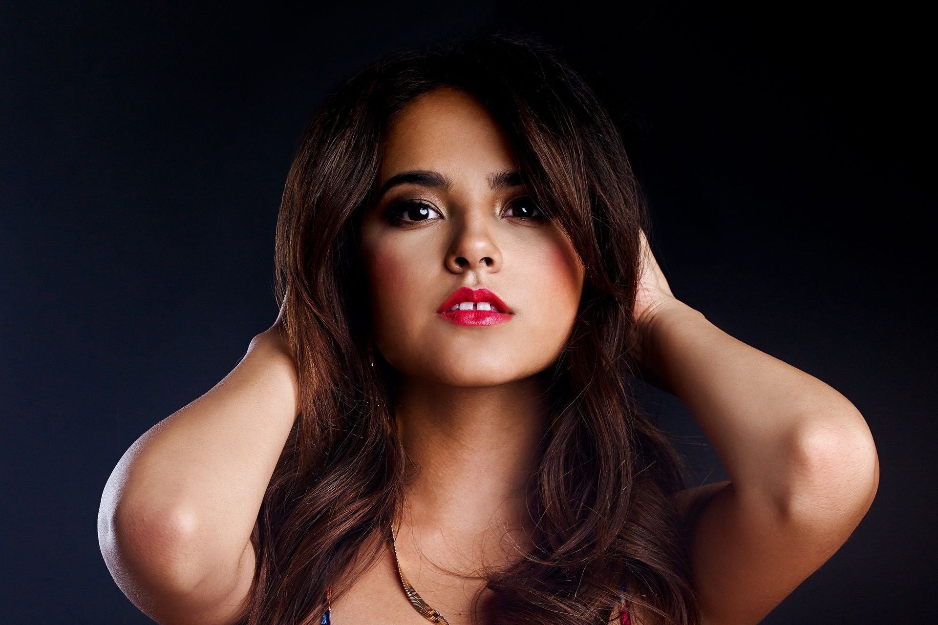 Becky G, Music artist, Captivating wallpapers, Vibrant backgrounds, 1920x1280 HD Desktop