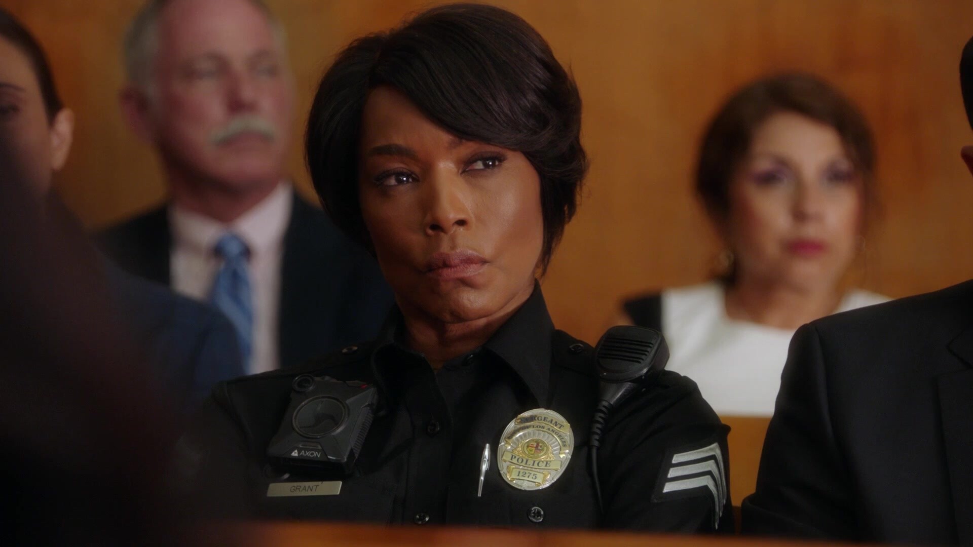 Axon body camera, Angela Bassett, Athena Grant, TV shows, 1920x1080 Full HD Desktop