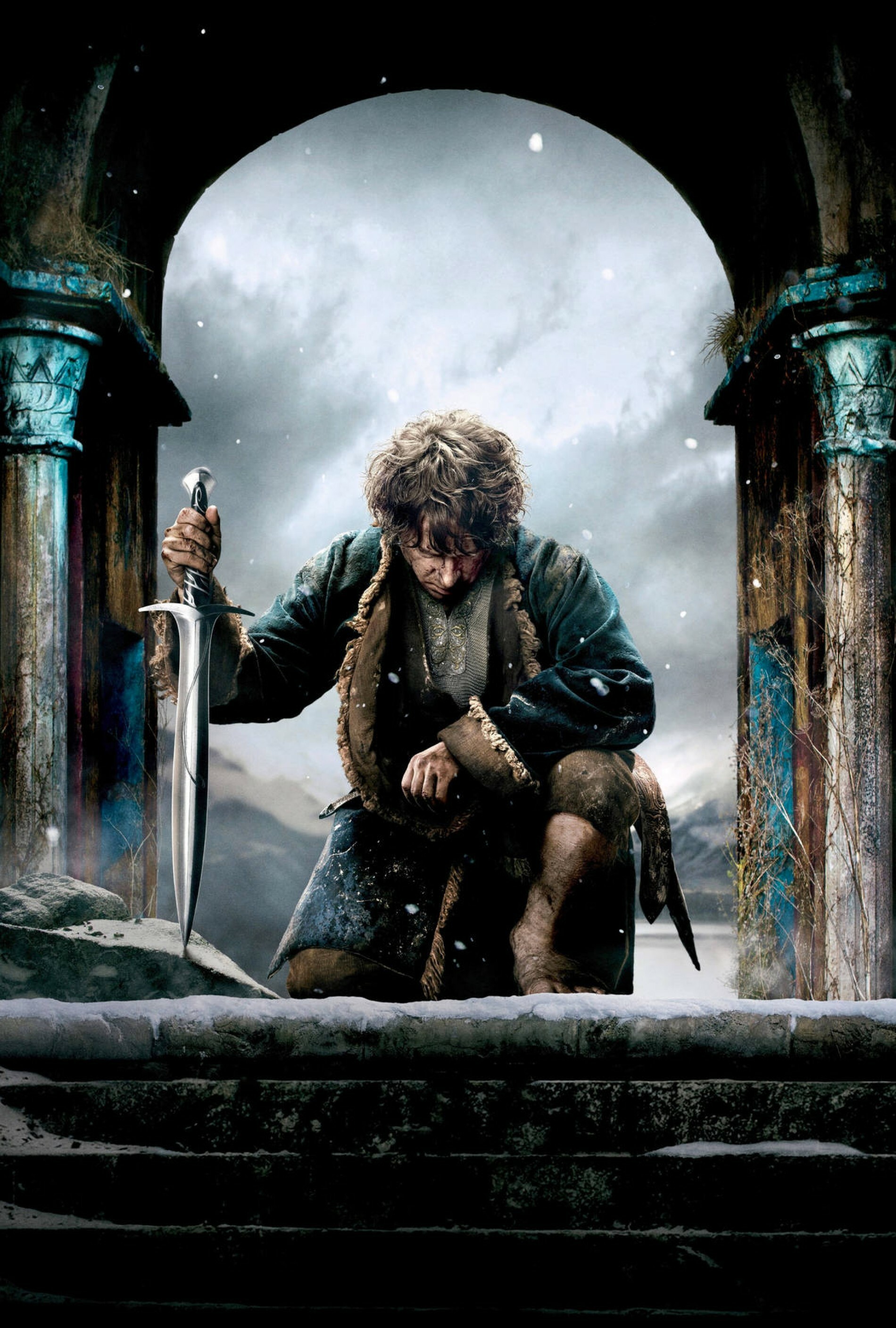 Peter Jackson, The Hobbit trilogy, Middle-earth, Epic fantasy, 1900x2820 HD Phone