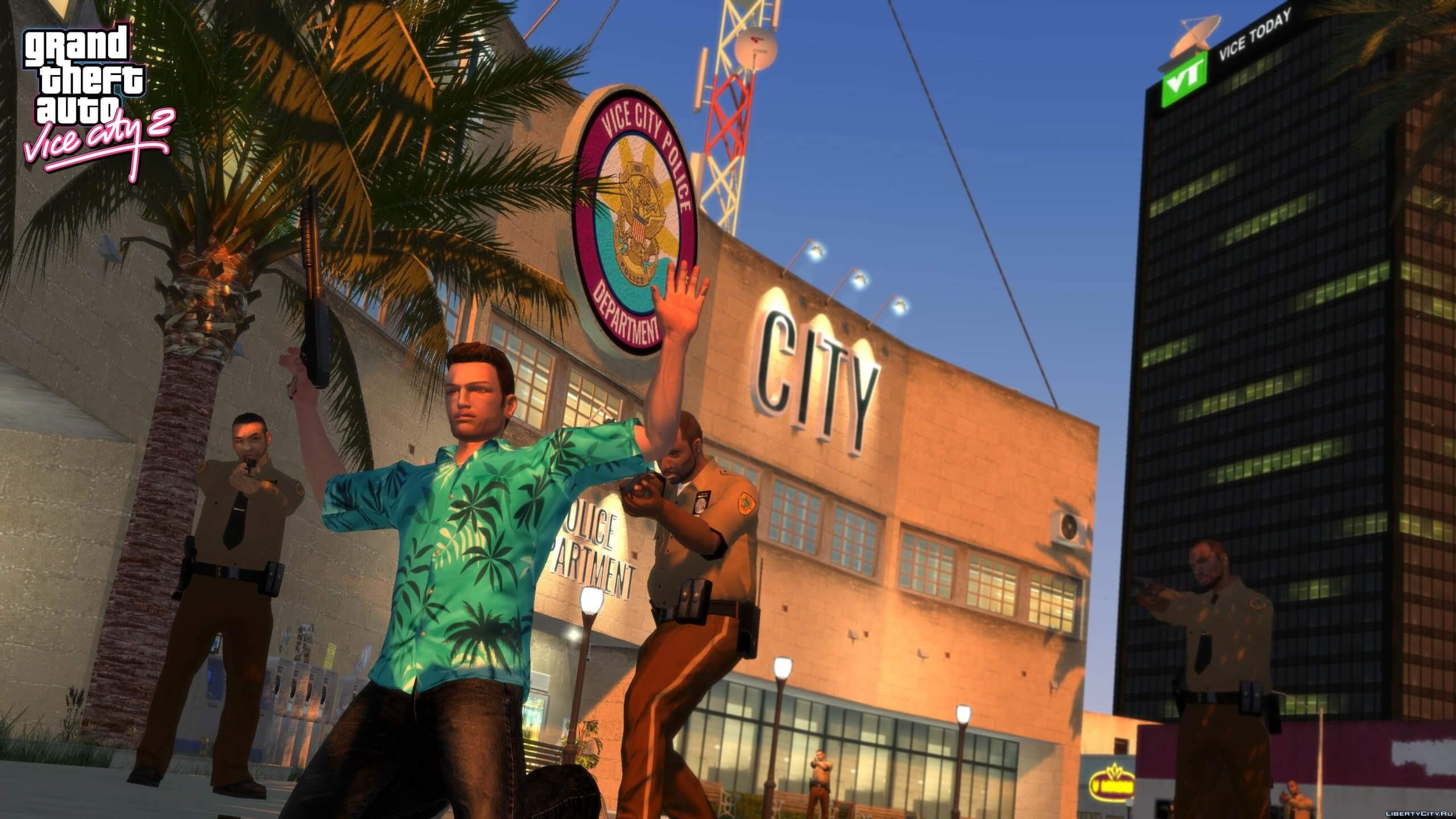 Remaster, GTA: Vice City Wallpaper, 2560x1440 HD Desktop