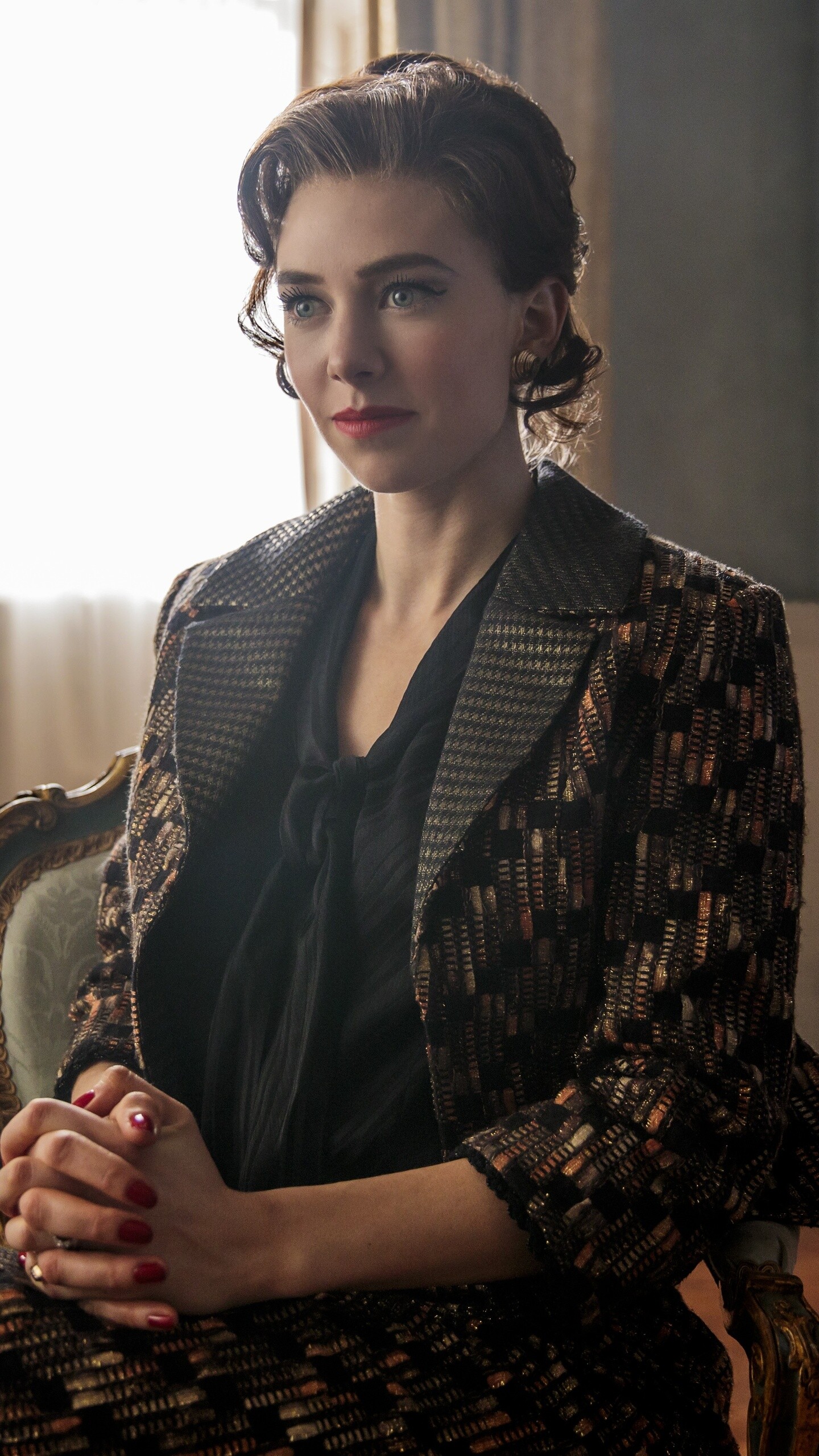 Vanessa Kirby, Princess Margaret, The Crown TV series, 1440x2560 HD Phone