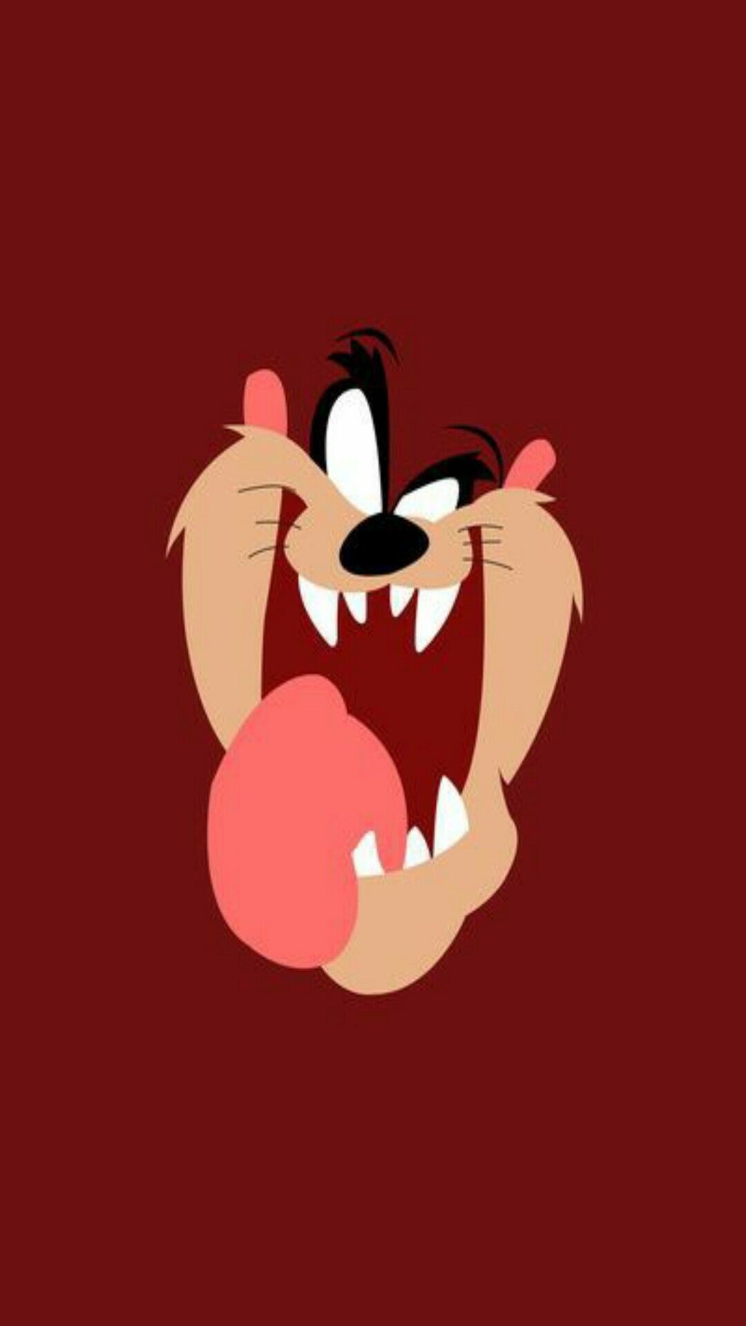 Tasmanian Devil, Looney Tunes Characters Wallpaper, 1080x1920 Full HD Phone