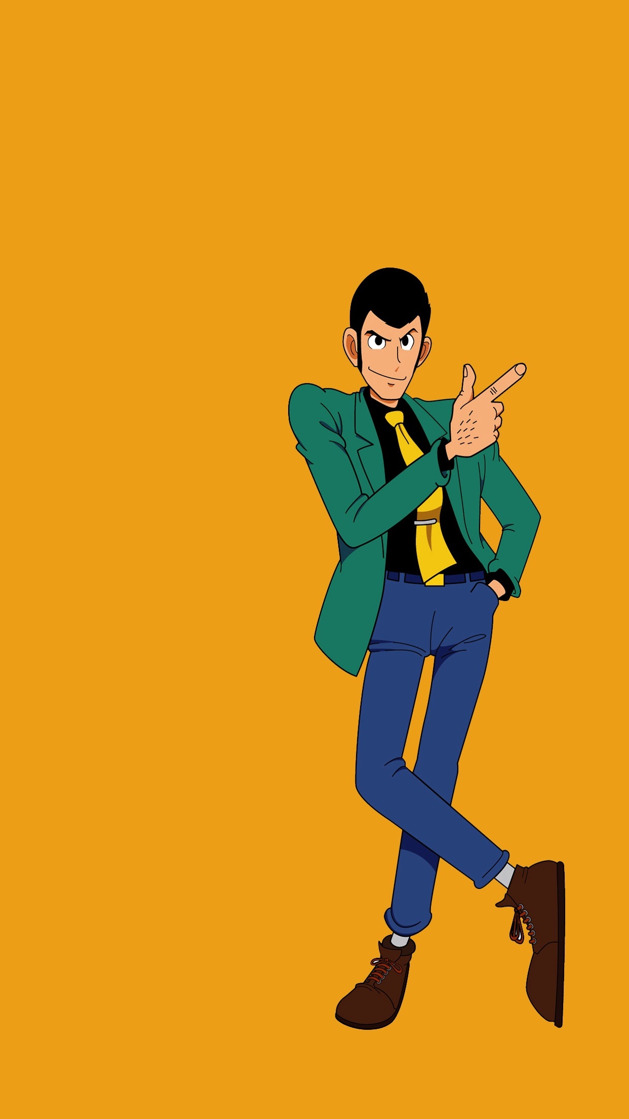 Lupin the Third, Samantha Sellers, Anime wallpaper, Fan art, 1250x2210 HD Phone