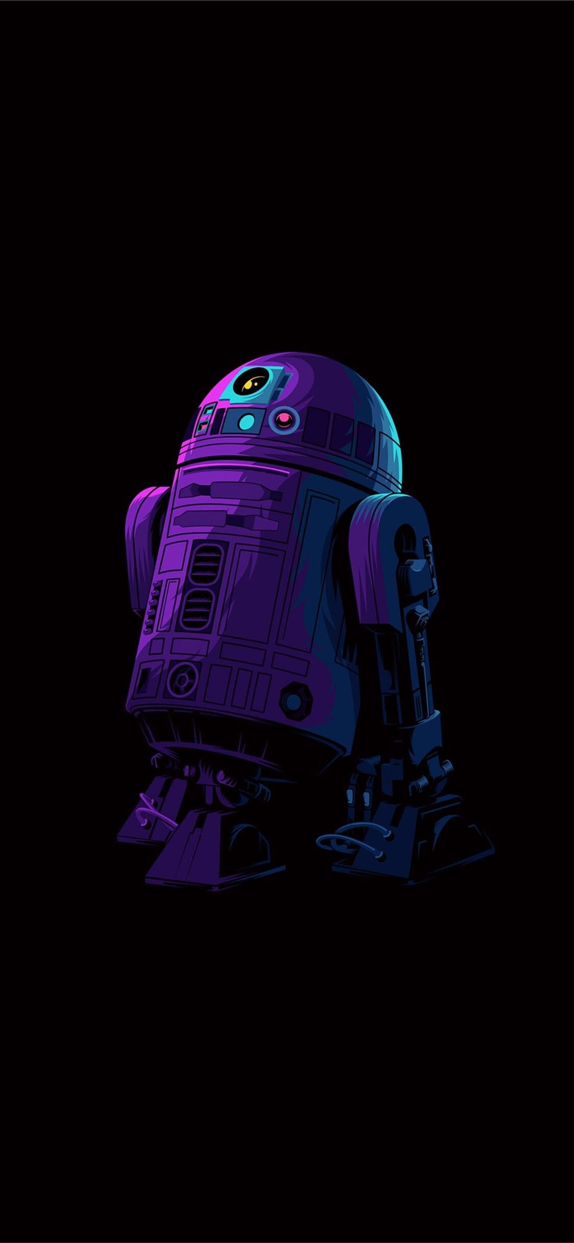 R2-D2, Star Wars Wallpaper, 1130x2440 HD Phone