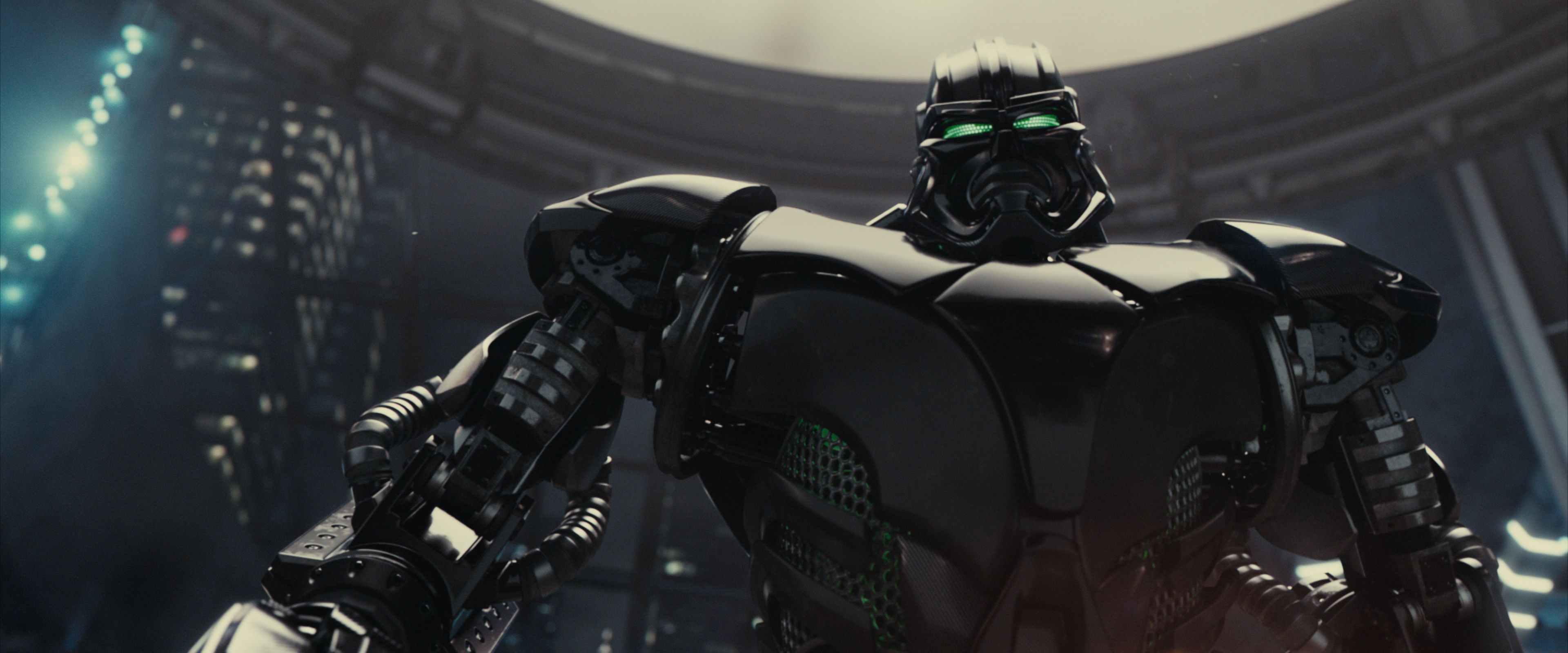 Real Steel film, High-quality wallpapers, Futuristic settings, Background images, 3840x1600 Dual Screen Desktop