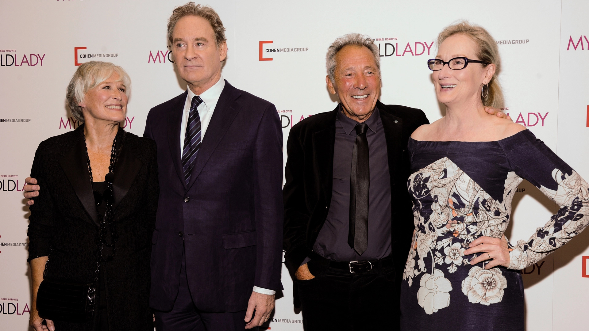 Kevin Kline, Israel Horovitz, My old lady, Meryl Streep, Glenn Close, 1920x1080 Full HD Desktop