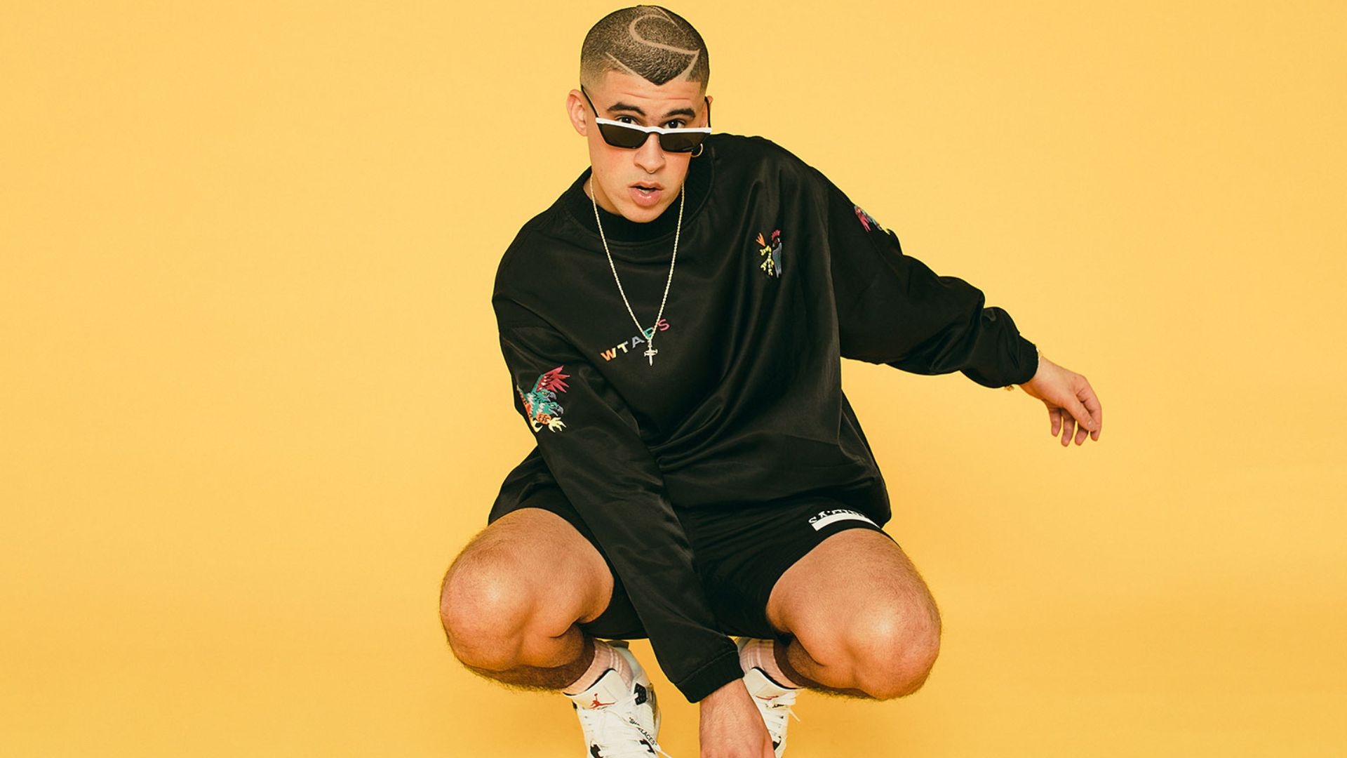 Bad Bunny, Latin trap sensation, Music icon, Creative genius, 1920x1080 Full HD Desktop