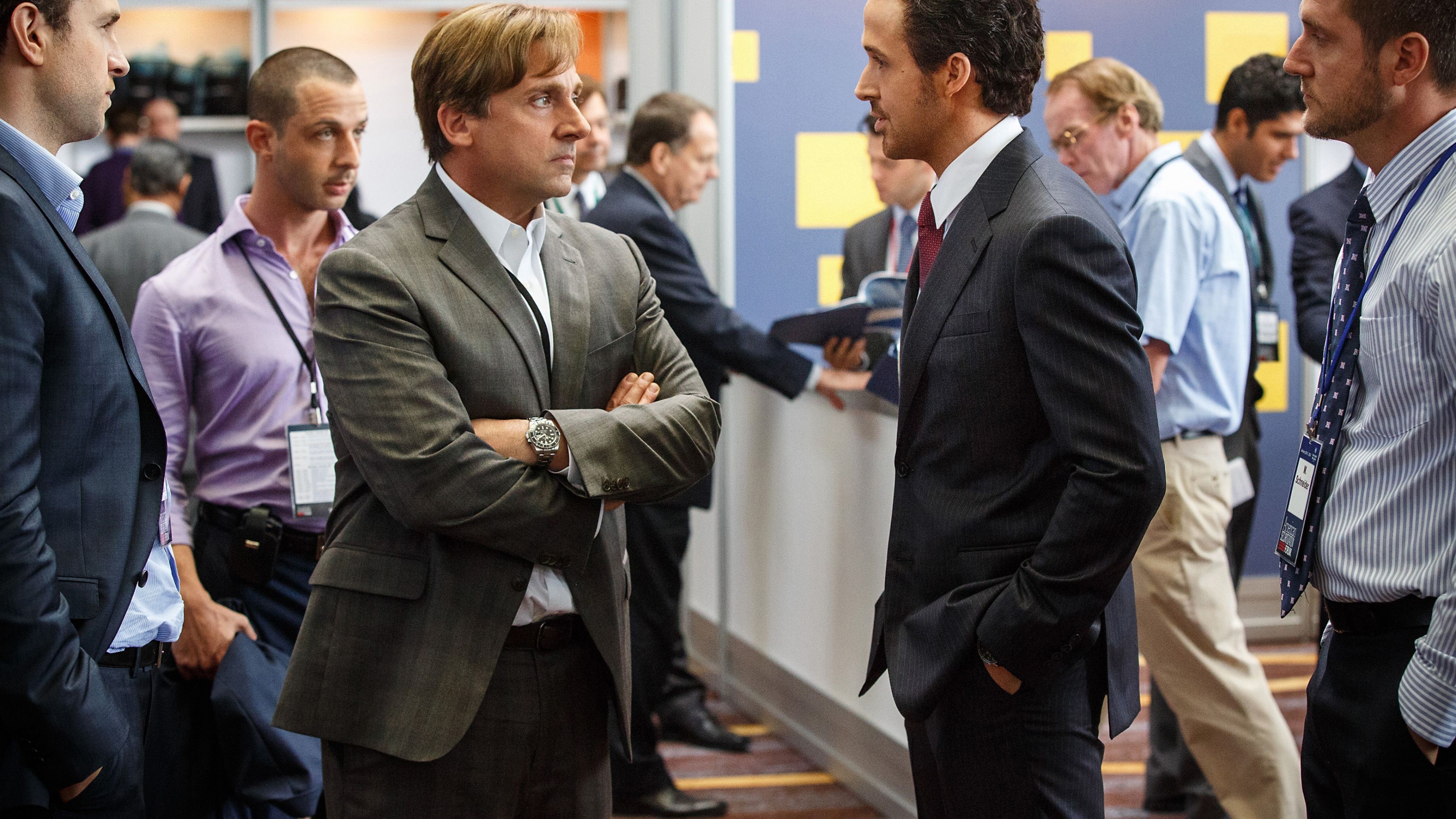 The Big Short, Academy Awards winner, Steve Carell, Ryan Gosling, 3840x2160 4K Desktop