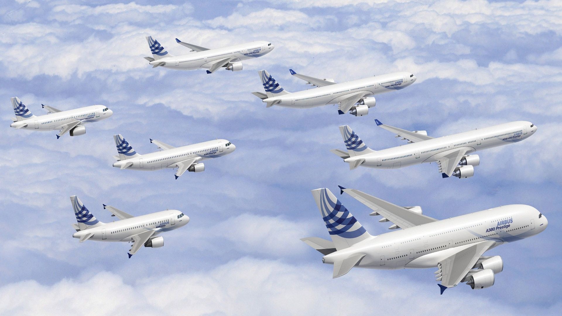 Fleet, Airbus Wallpaper, 1920x1080 Full HD Desktop