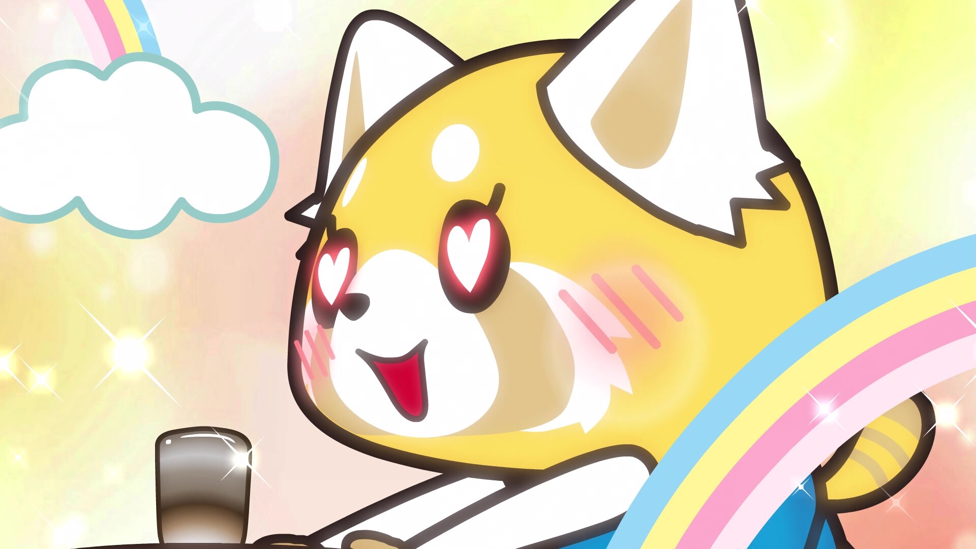 Aggretsuko, Season 1, Avaxhome release, Exciting episode, 1920x1080 Full HD Desktop