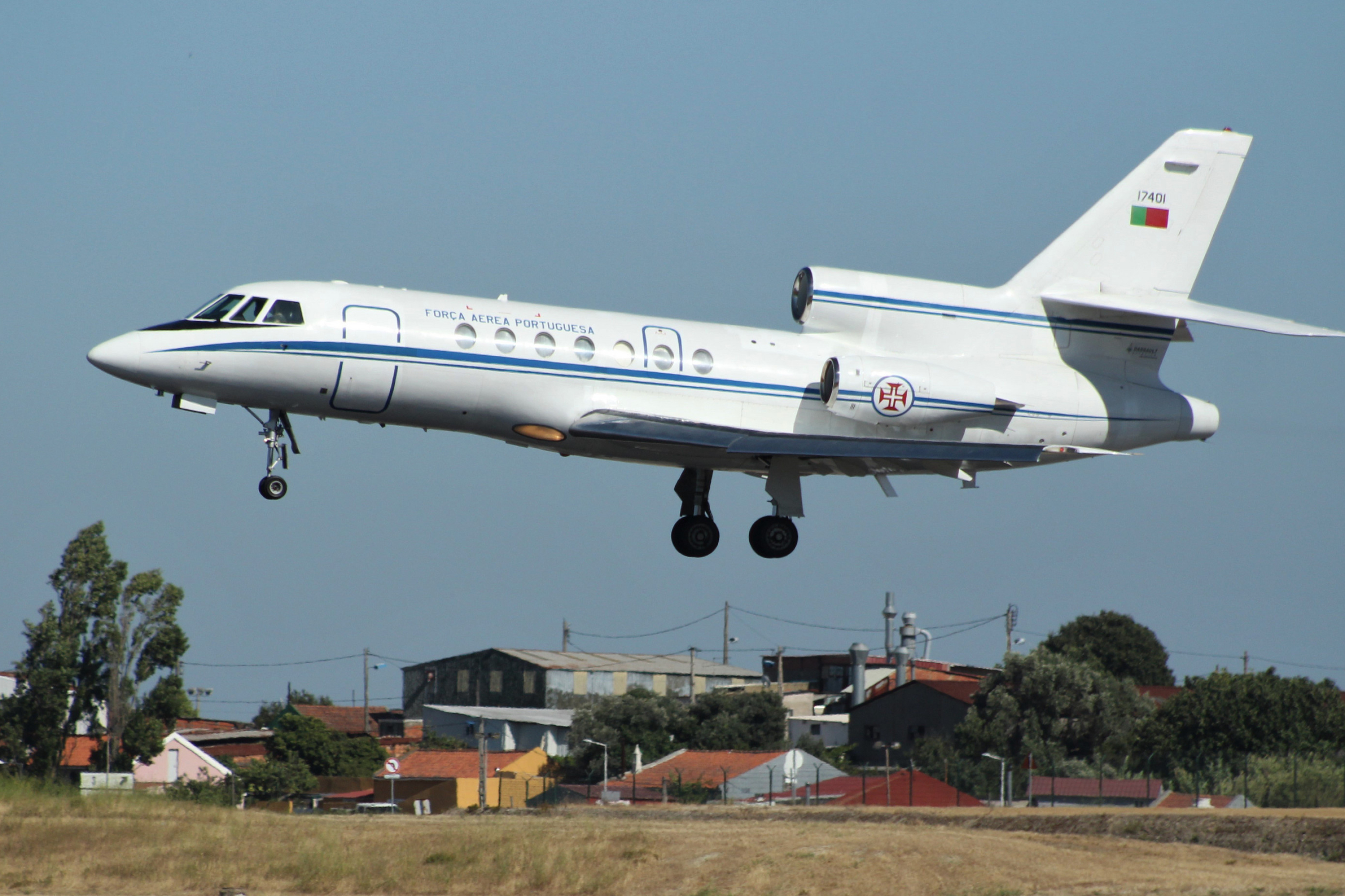 Dassault Falcon 50, Presidential aircraft, Portugal Air Force, Jet plane, 3080x2050 HD Desktop