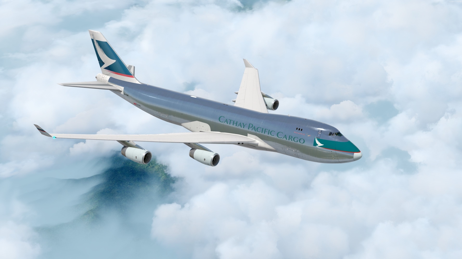 Cathay Pacific, PMDG 747, The Avsim community, WIP screenshots, 1920x1080 Full HD Desktop