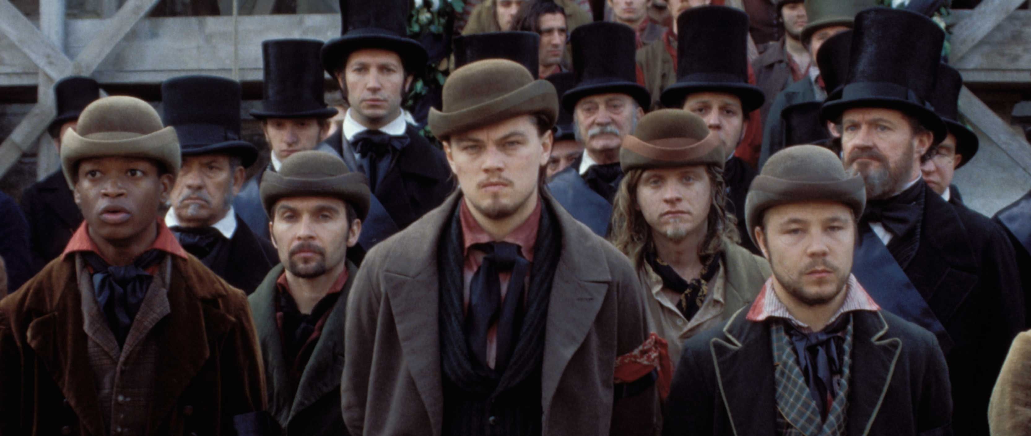 Historical drama, Leonardo DiCaprio, Gangster film, New York's underworld, 3330x1410 Dual Screen Desktop