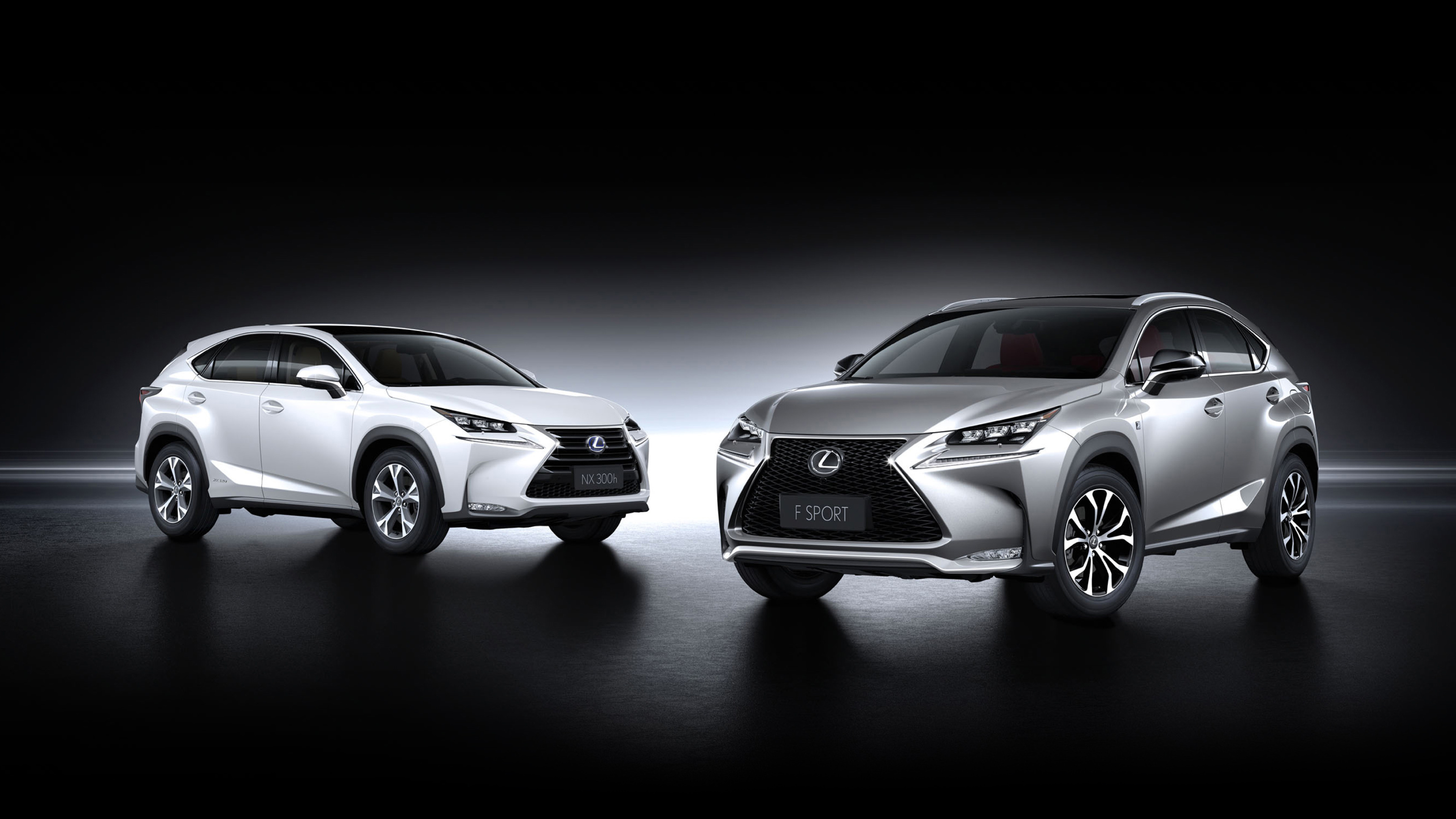 300h vs F-Sport, Lexus NX Wallpaper, 3840x2160 4K Desktop