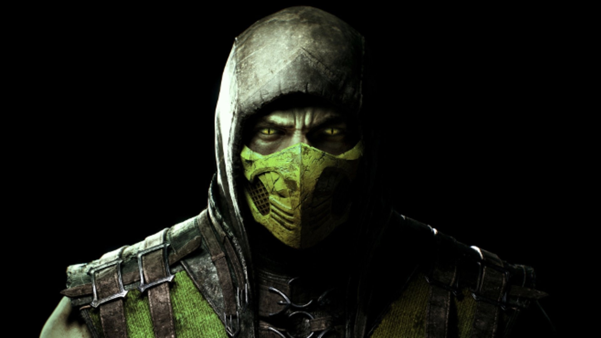 Mortal Kombat X, Reptile, Green ninja, 1920x1080 Full HD Desktop