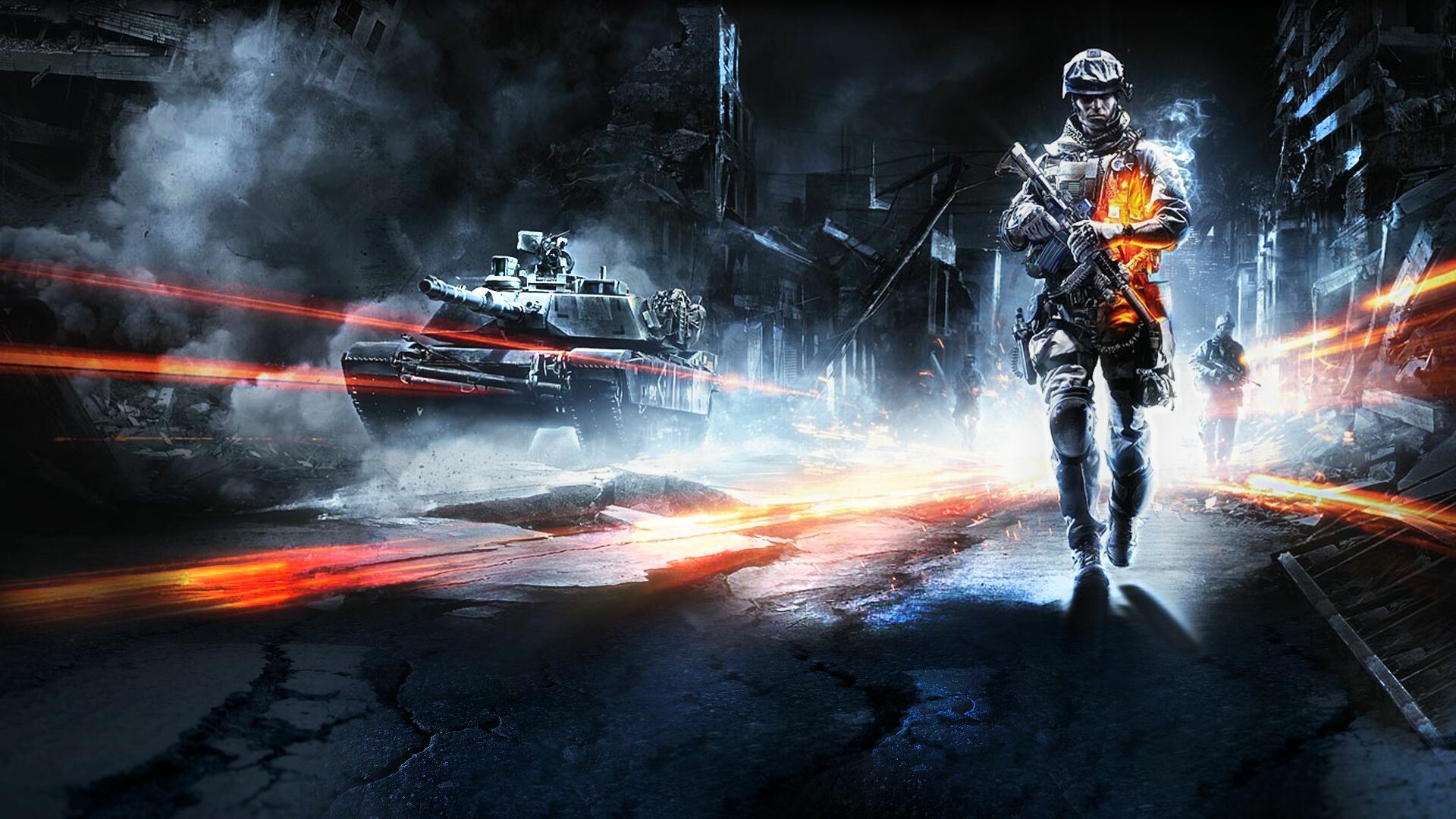 Battlefield 3, Explosive action, Military warfare, Action-packed gameplay, 1920x1080 Full HD Desktop