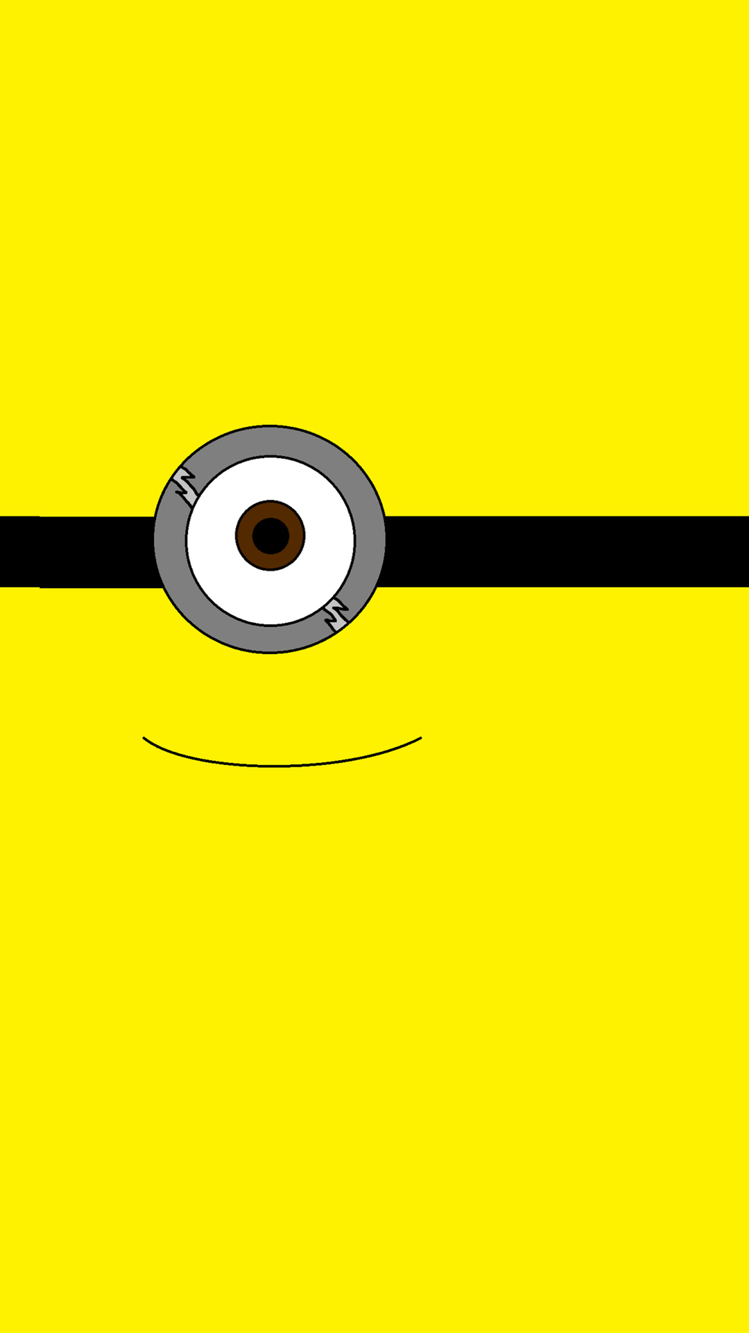 Minions, Halloween, Yellow, Big eye, 1080x1920 Full HD Phone