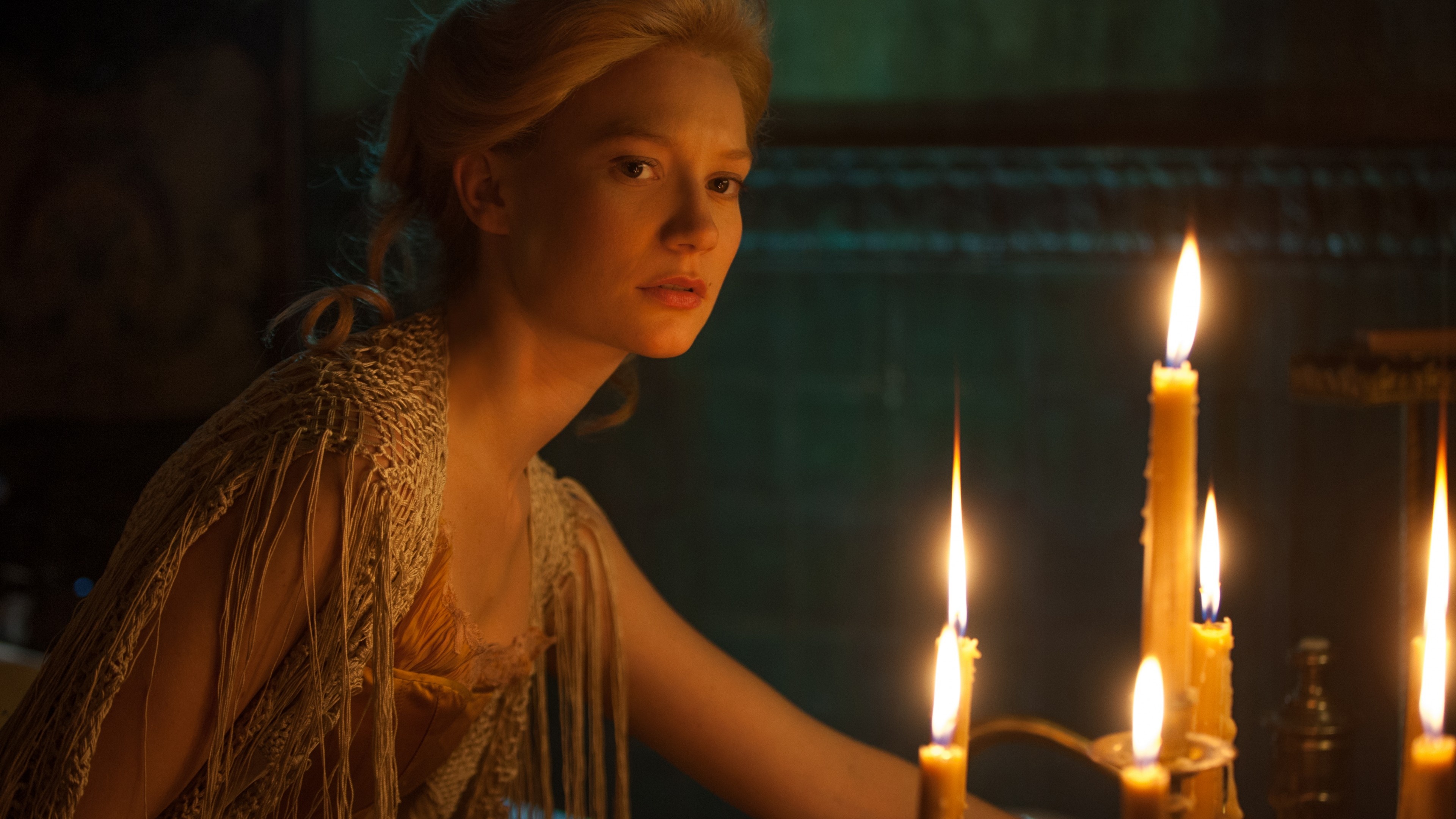 Crimson Peak, Mia Wasikowska, Captivating movie, Striking wallpaper, 3840x2160 4K Desktop