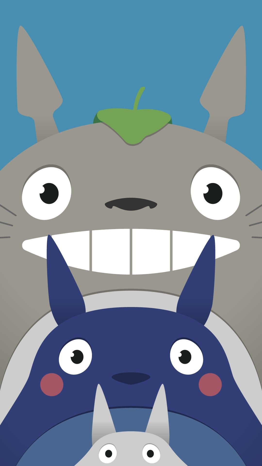 Studio Ghibli, Totoro phone wallpapers, Whimsical backgrounds, Adorable characters, 1080x1920 Full HD Phone