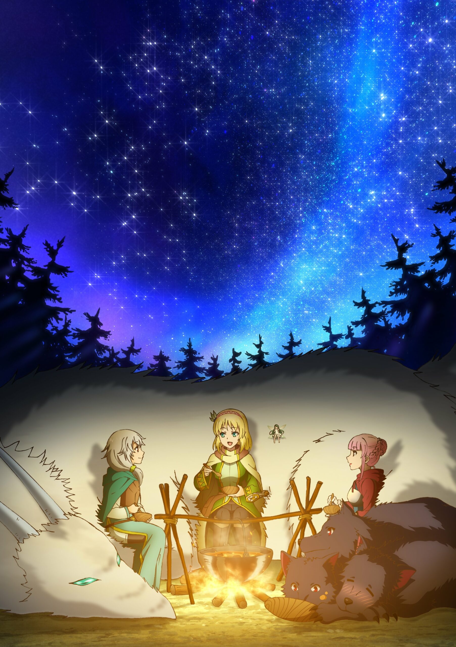 In the Land of Leadale, 5th key visual, Anime, Corner, 1810x2560 HD Phone