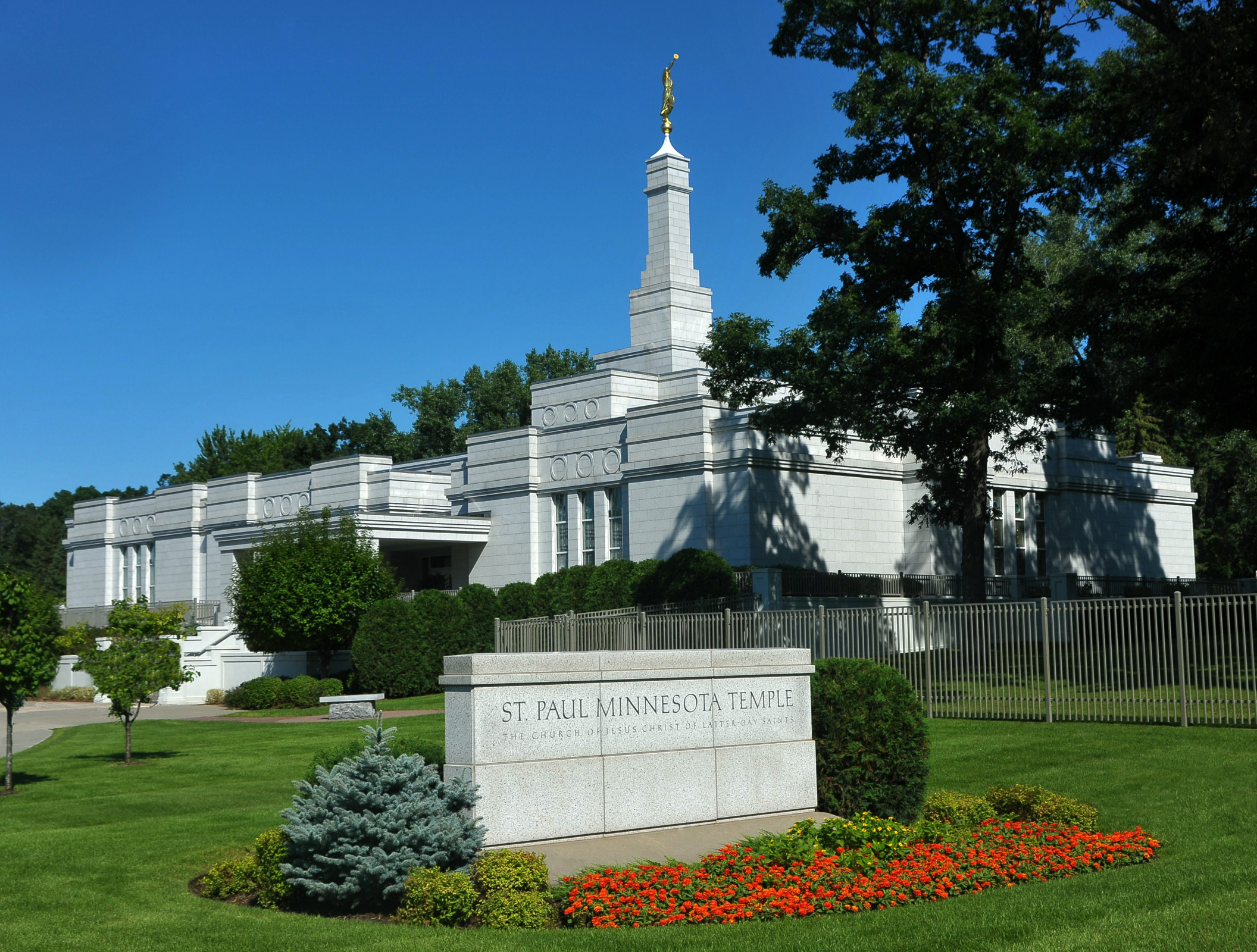 Saint Paul, Temple name sign, Religious architecture, St. Paul, 2120x1600 HD Desktop