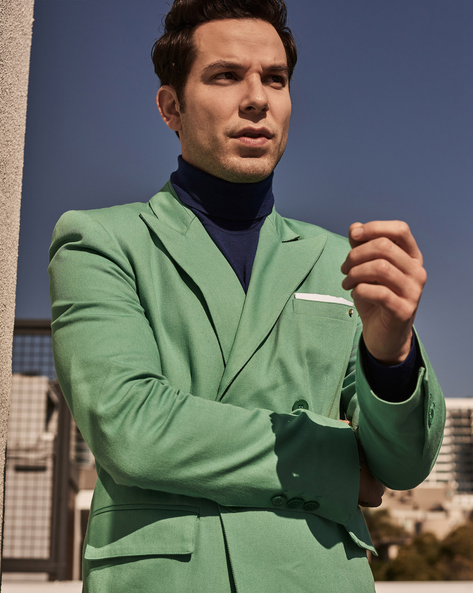 Skylar Astin magazine feature, Vulkan Magazine, Celebrity interview, Fashion and lifestyle, 1650x2070 HD Phone