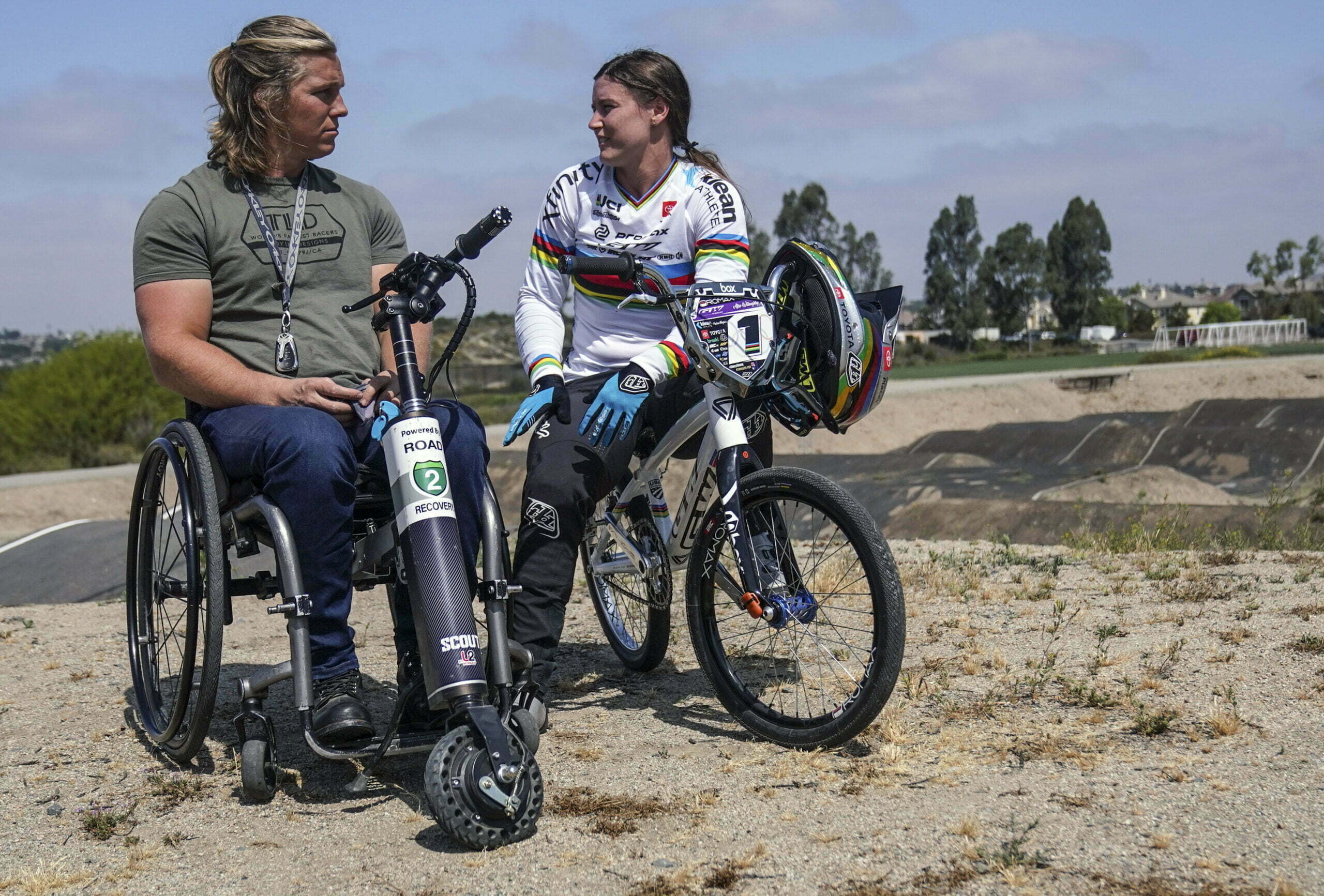 Alise Willoughby, BMX Racing Gold, Crash-Filled Day, 2560x1740 HD Desktop