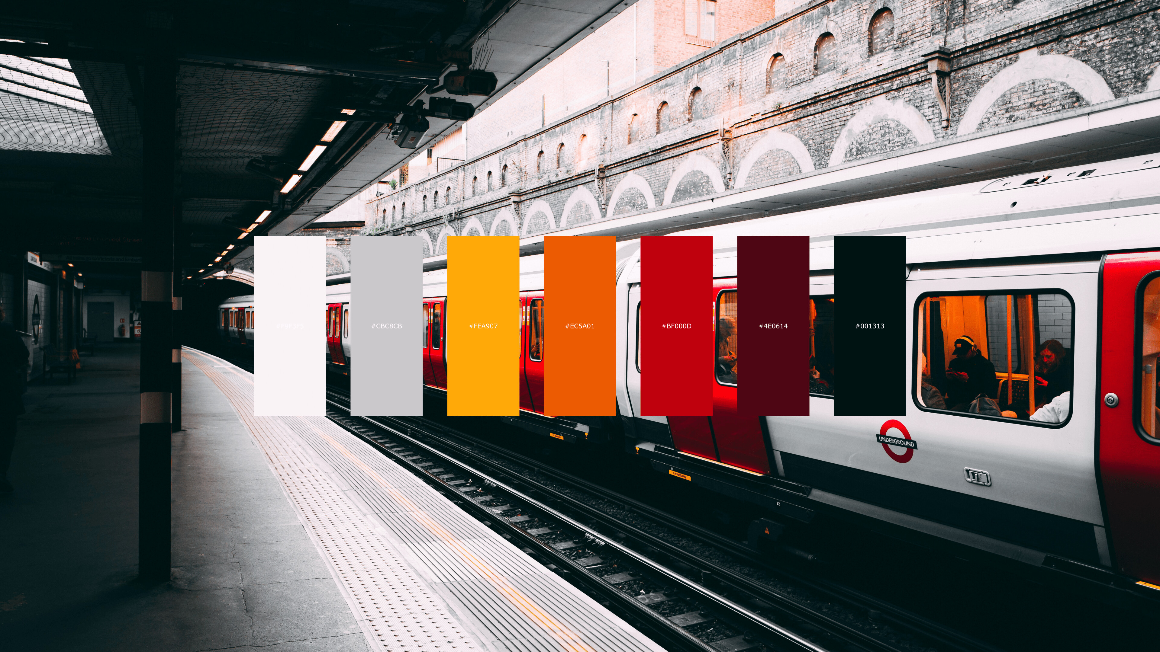 Metro color palette, Colour palette wallpaper, Tech, 3840x2160 4K Desktop