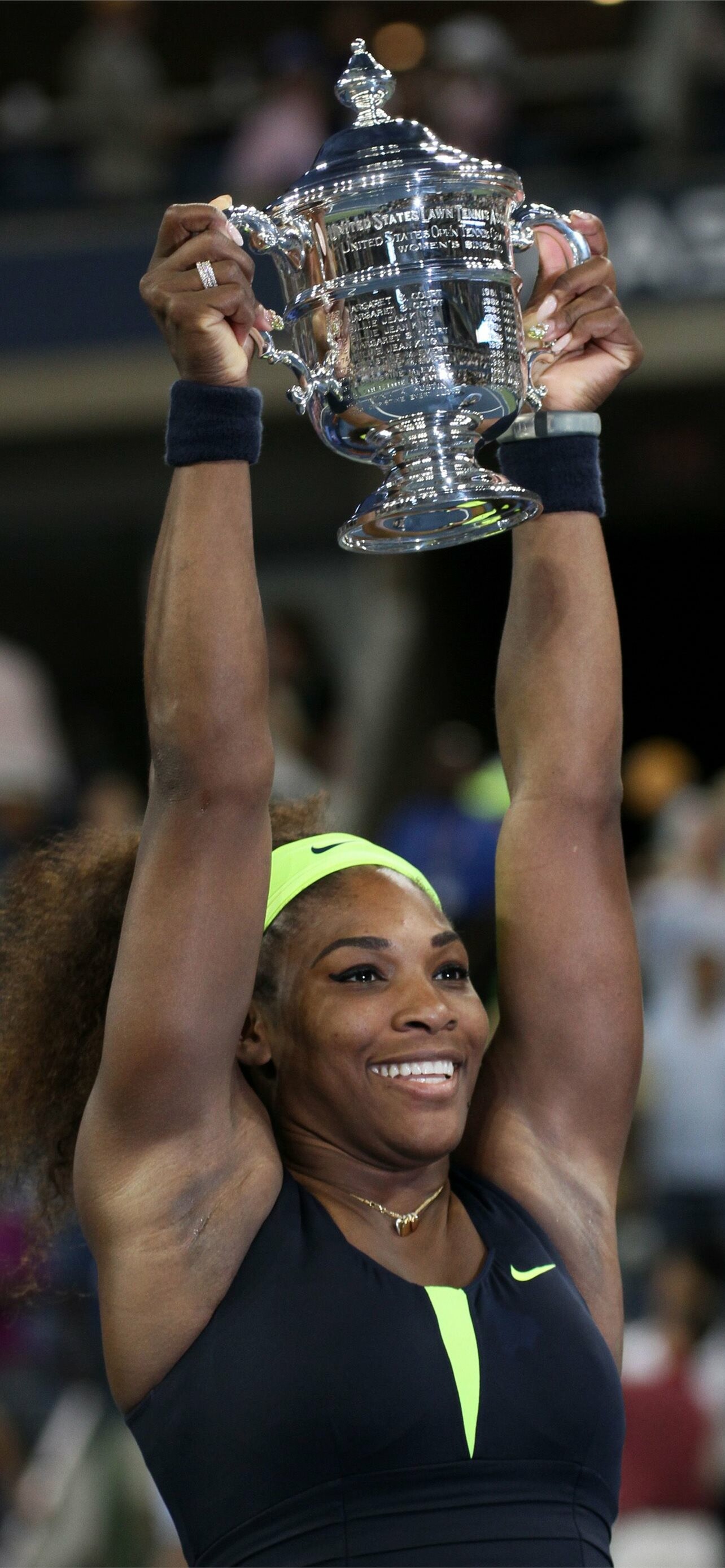 2012 US Open, Serena Williams Wallpaper, 1290x2780 HD Phone