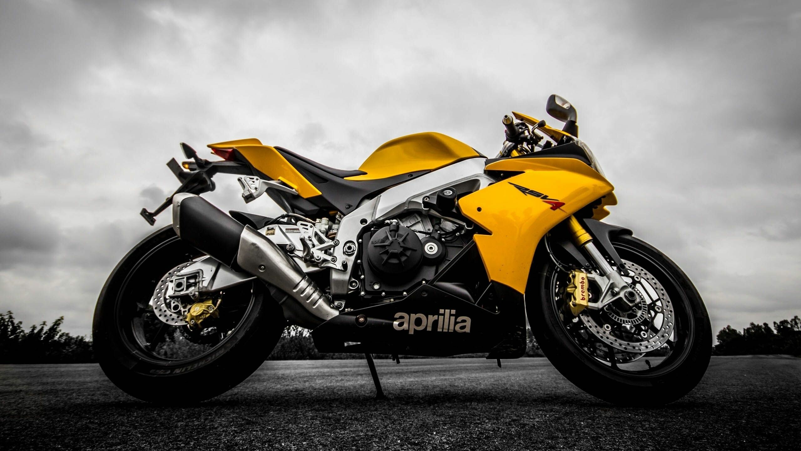 Aprilia RSV4 R, High-performance masterpiece, Unmatched power, Racing soul, 2560x1440 HD Desktop