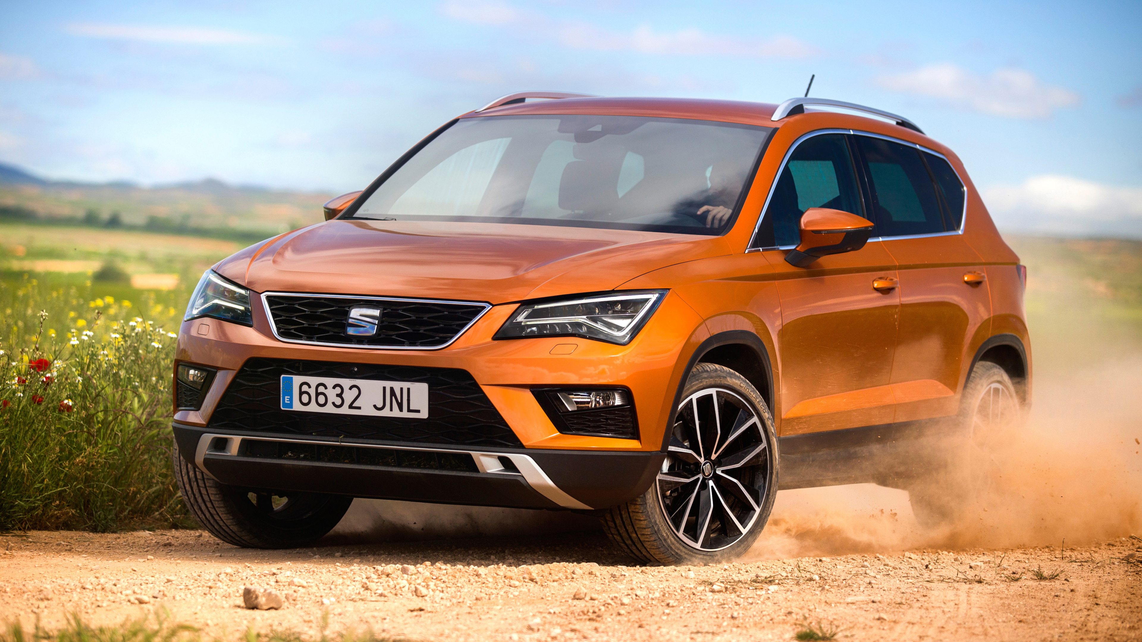 2016 Model, Seat Ateca Wallpaper, 3840x2160 4K Desktop