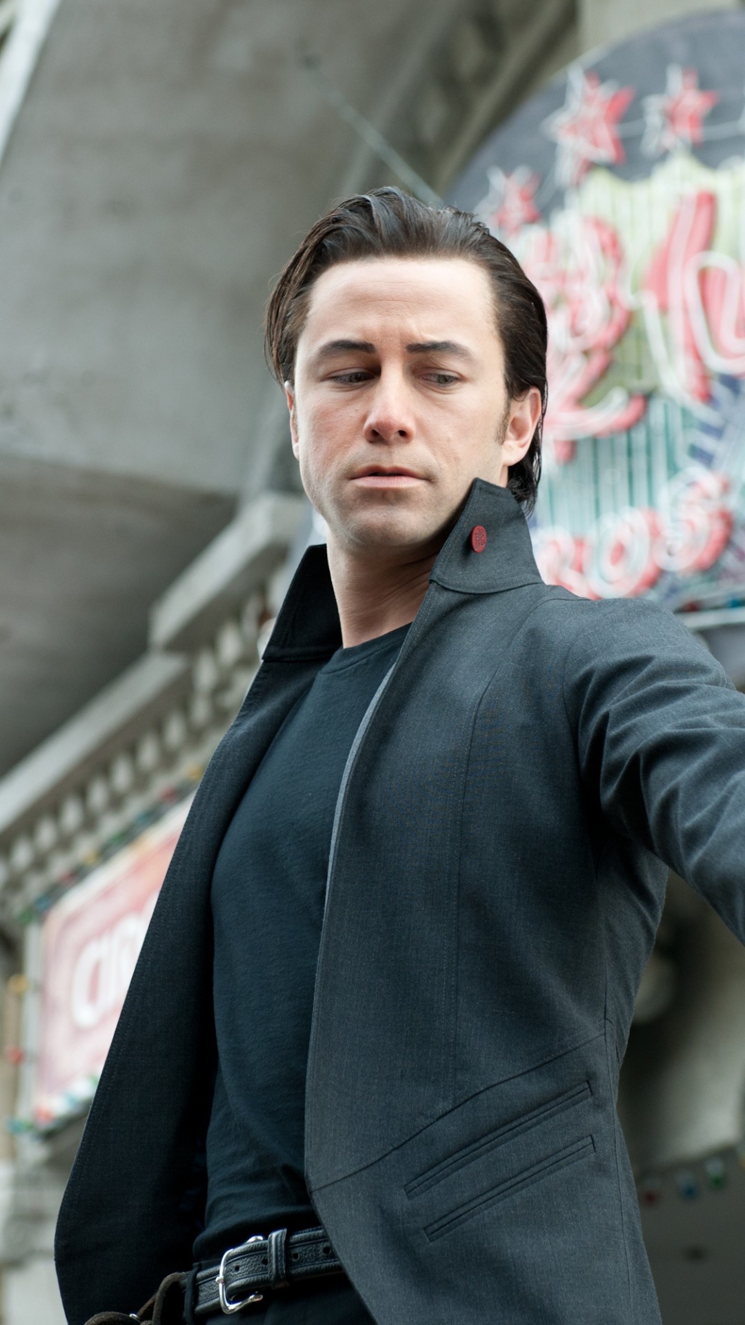 Joseph Gordon-Levitt, Hollywood actor, Popular celebs, Looper movie, 1080x1920 Full HD Phone