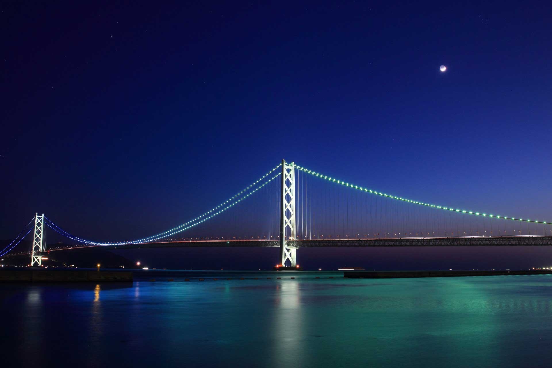 Akashi Kaikyo Bridge, WordPress index, Travels collection, Stunning photographs, 1920x1280 HD Desktop