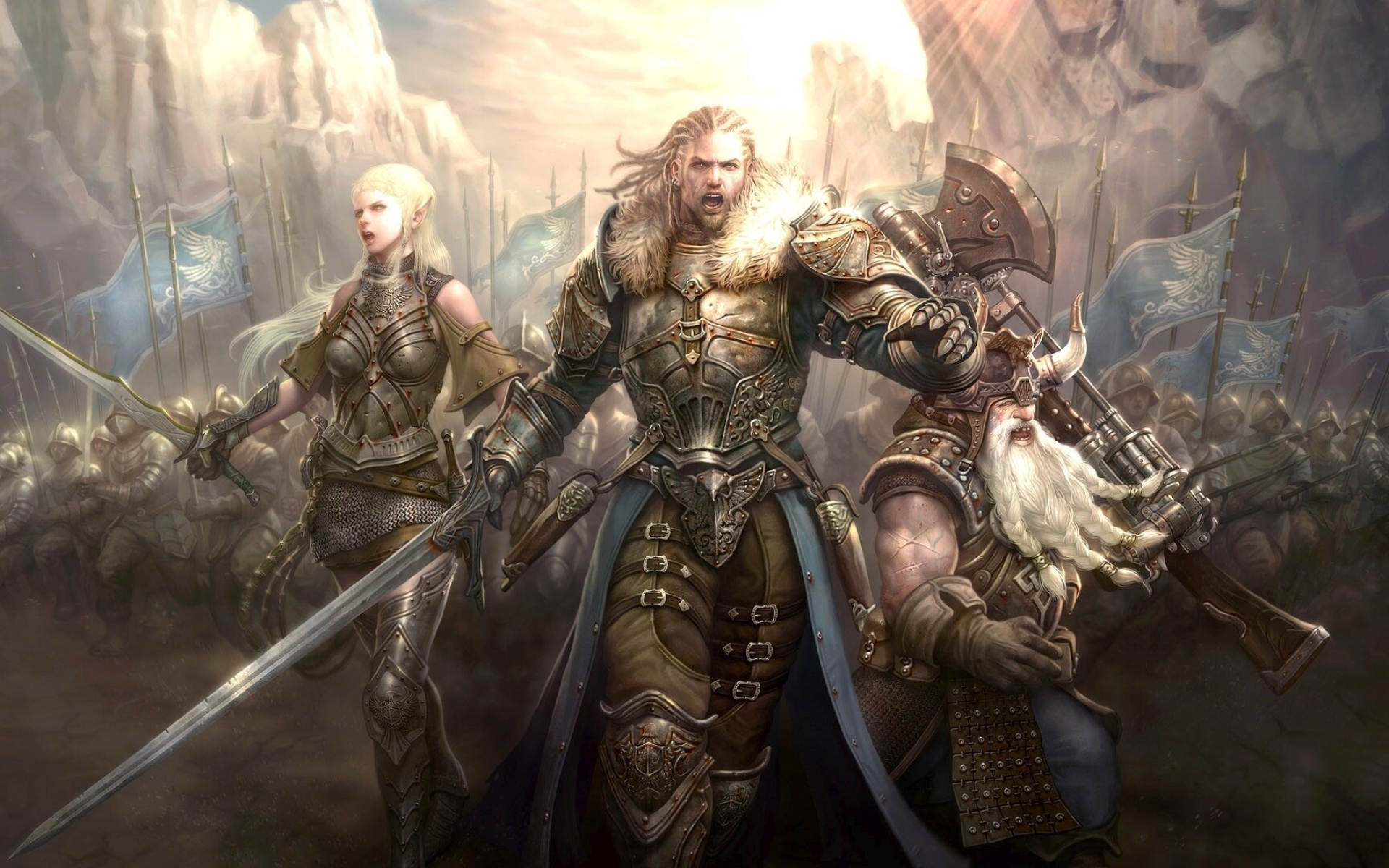 Kingdom Under Fire II, The Lord of the Rings Wallpaper, 1920x1200 HD Desktop