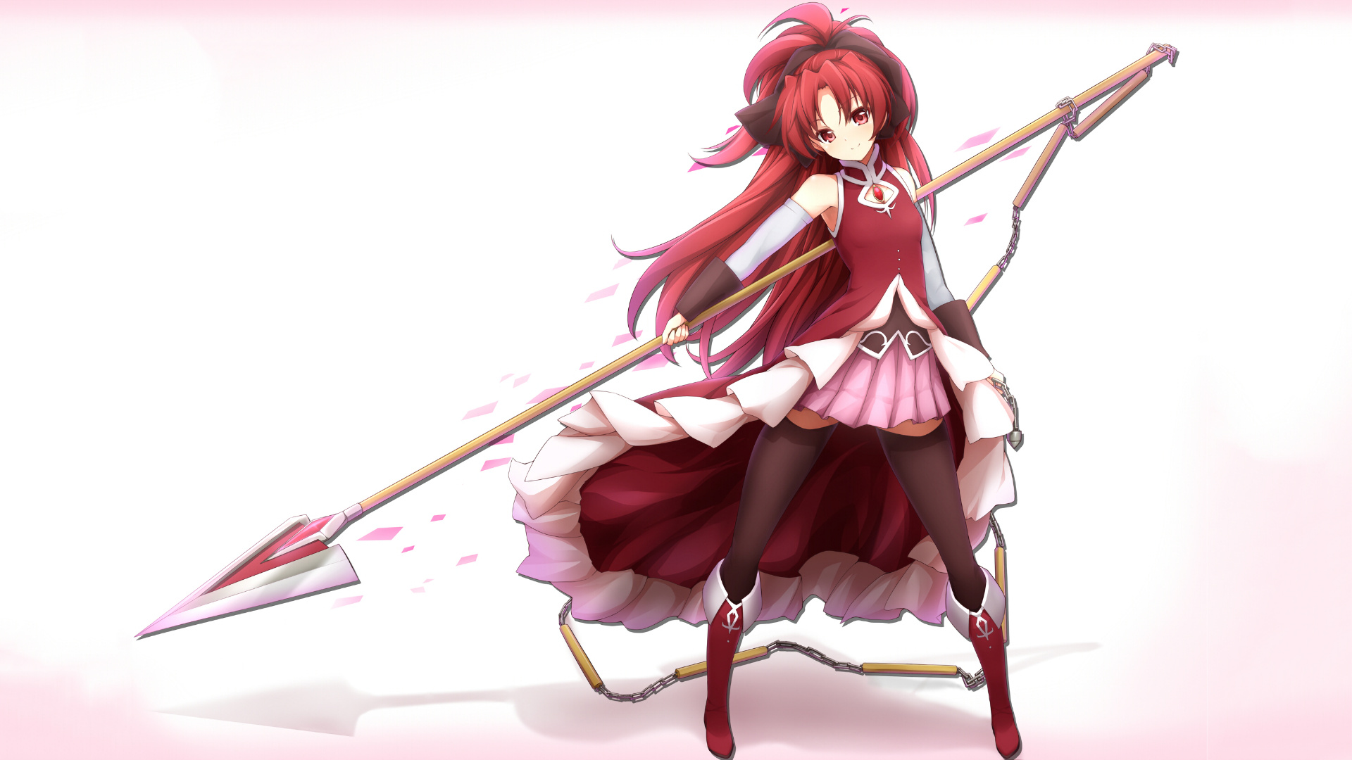 Kyoko Sakura, Anime character, Magical girl, Puella Magi Madoka Magica, 1920x1080 Full HD Desktop