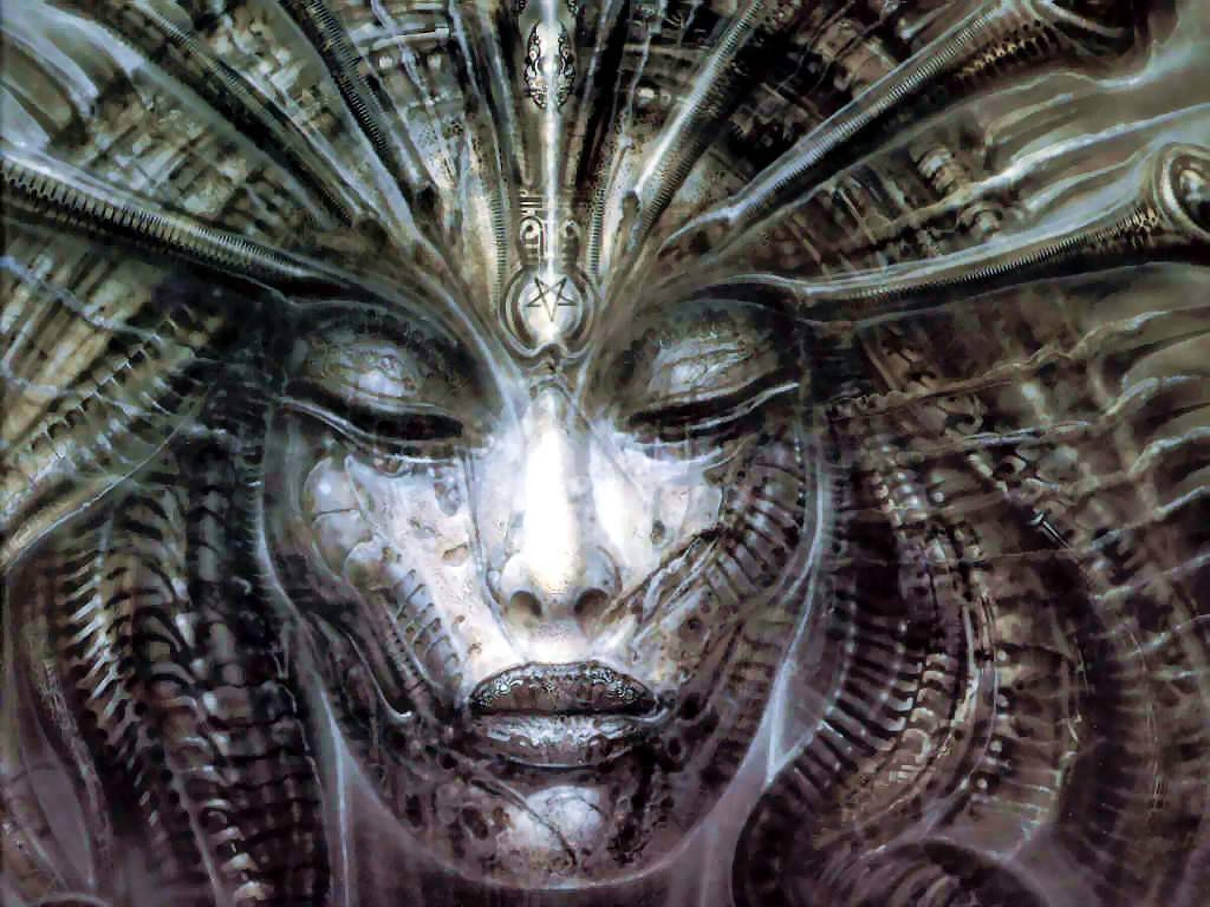 H.R. Giger, Captivating wallpapers, Transcendent art, Striking visuals, 2400x1800 HD Desktop