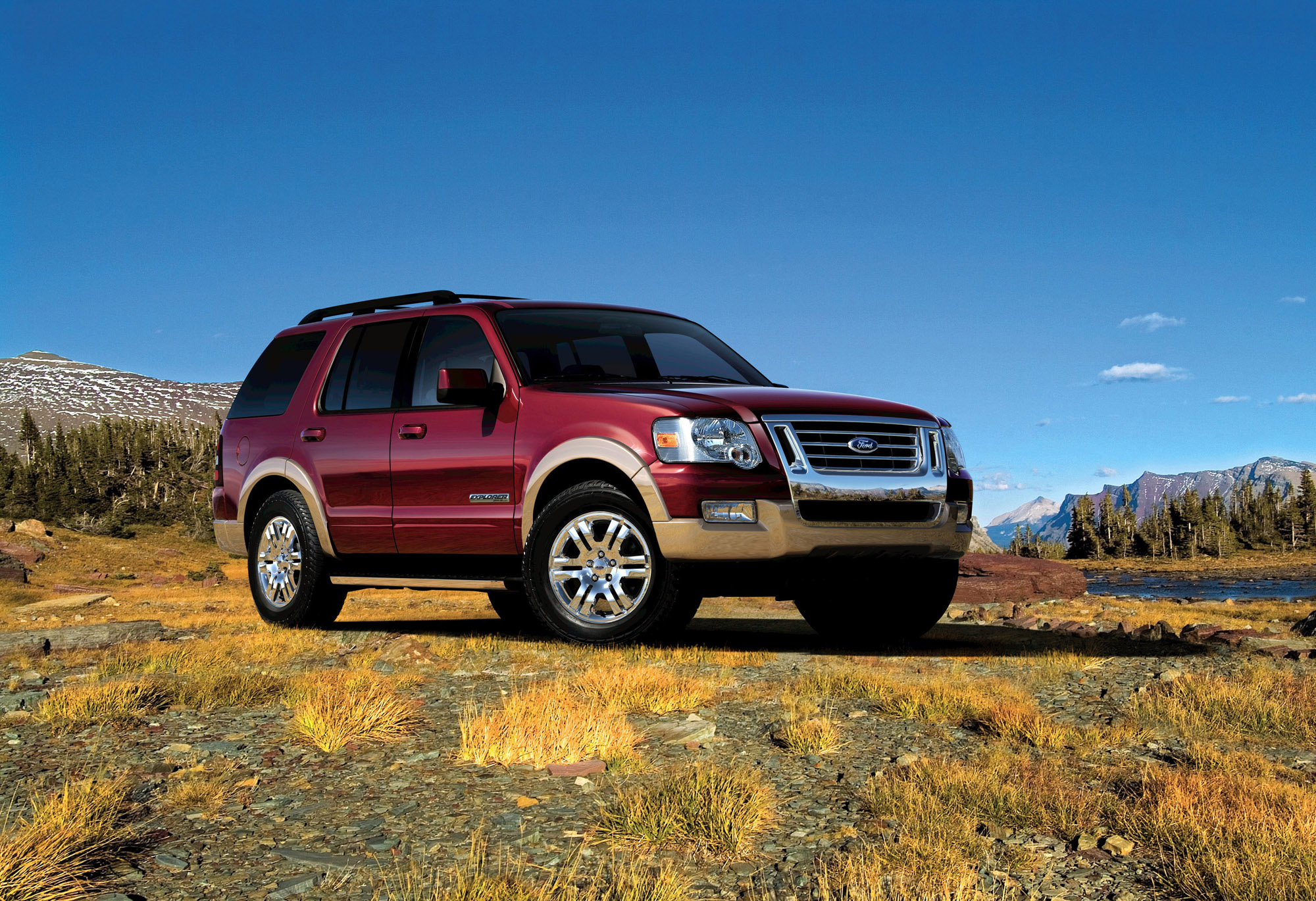 2008 Model, Ford Explorer Wallpaper, 2000x1370 HD Desktop