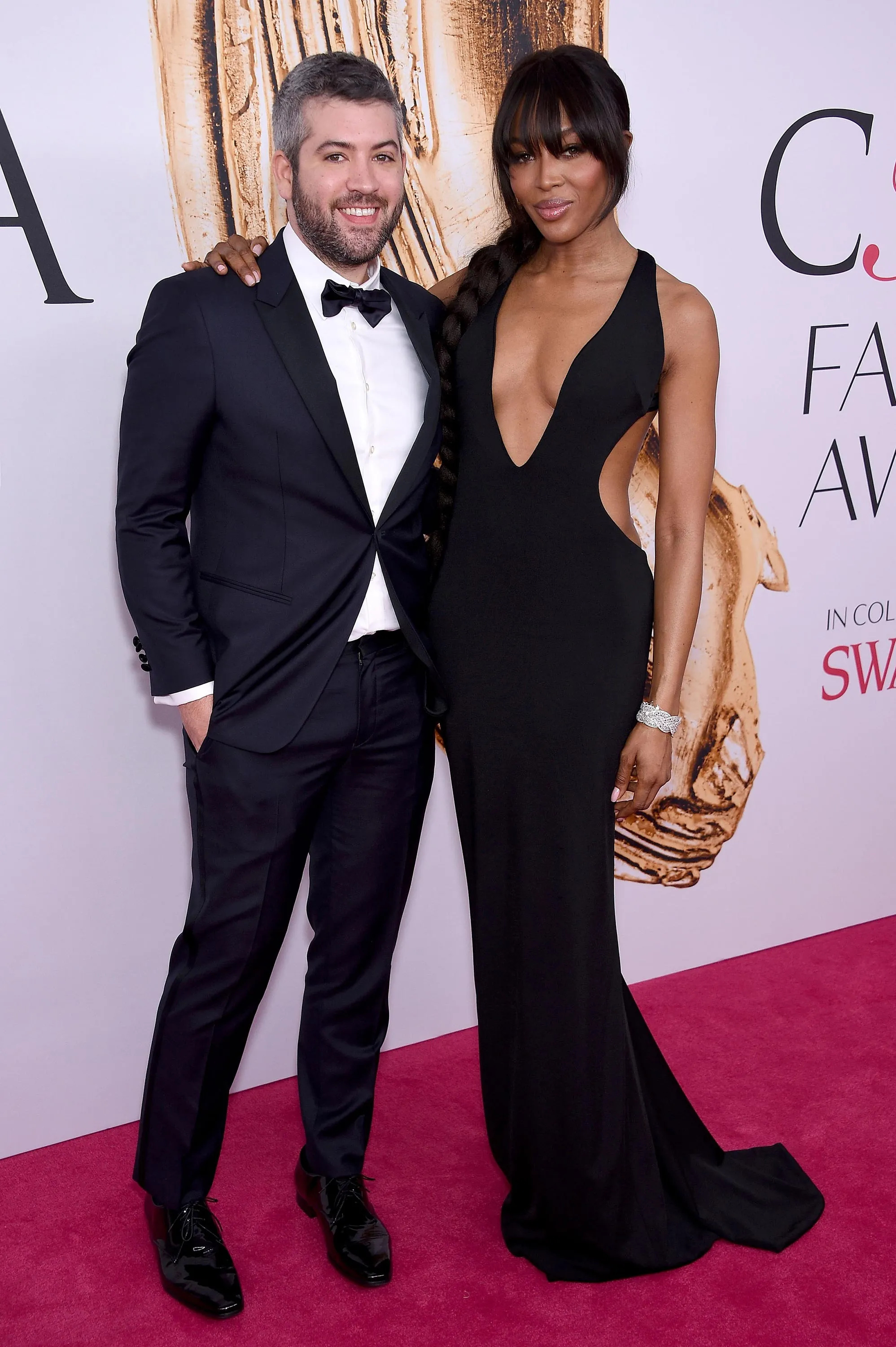 Naomi Campbell, CFDA date, Brandon Maxwell, Vogue, 2000x3000 HD Phone