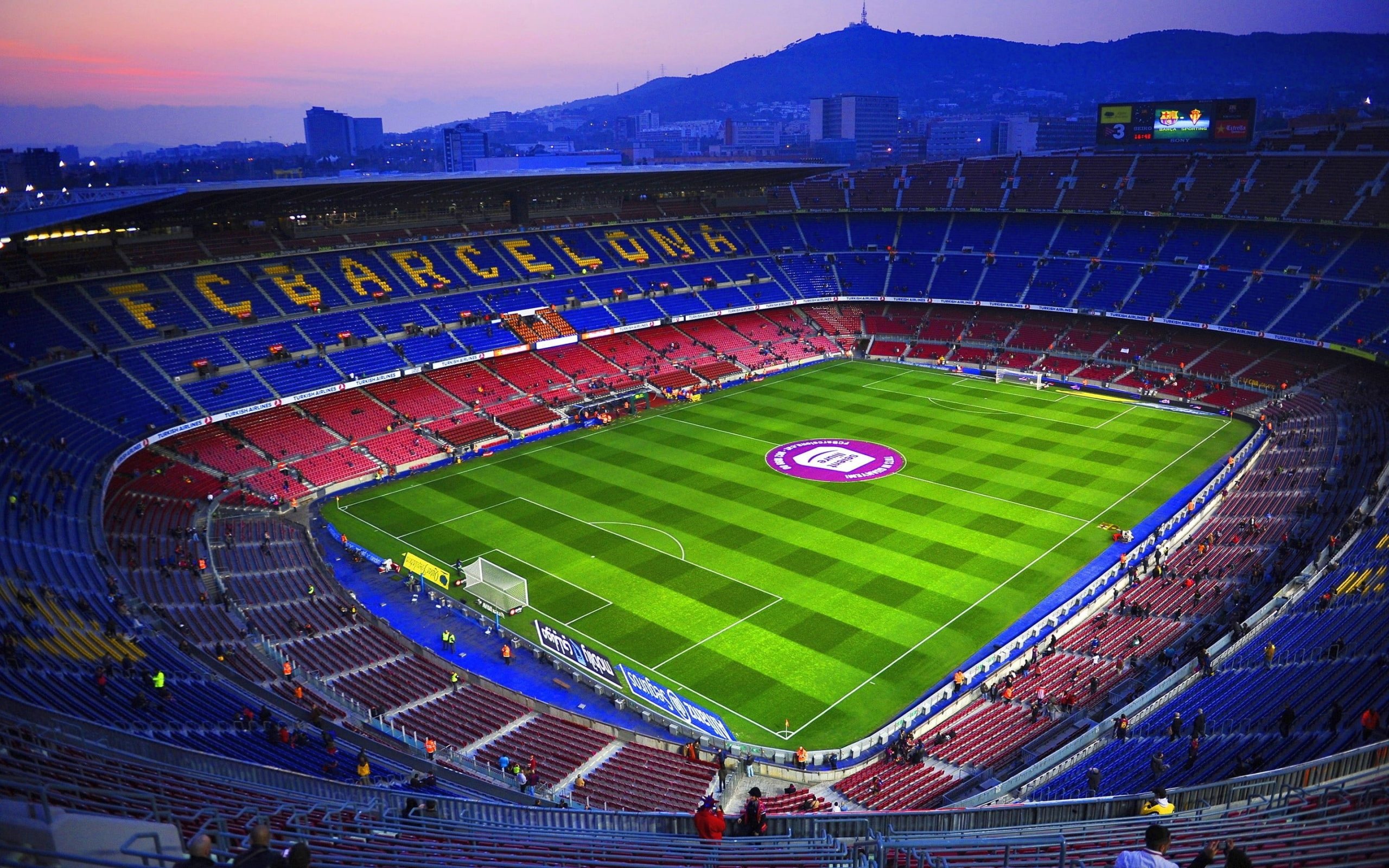 Camp Nou, Football Stadium Wallpaper, 2560x1600 HD Desktop