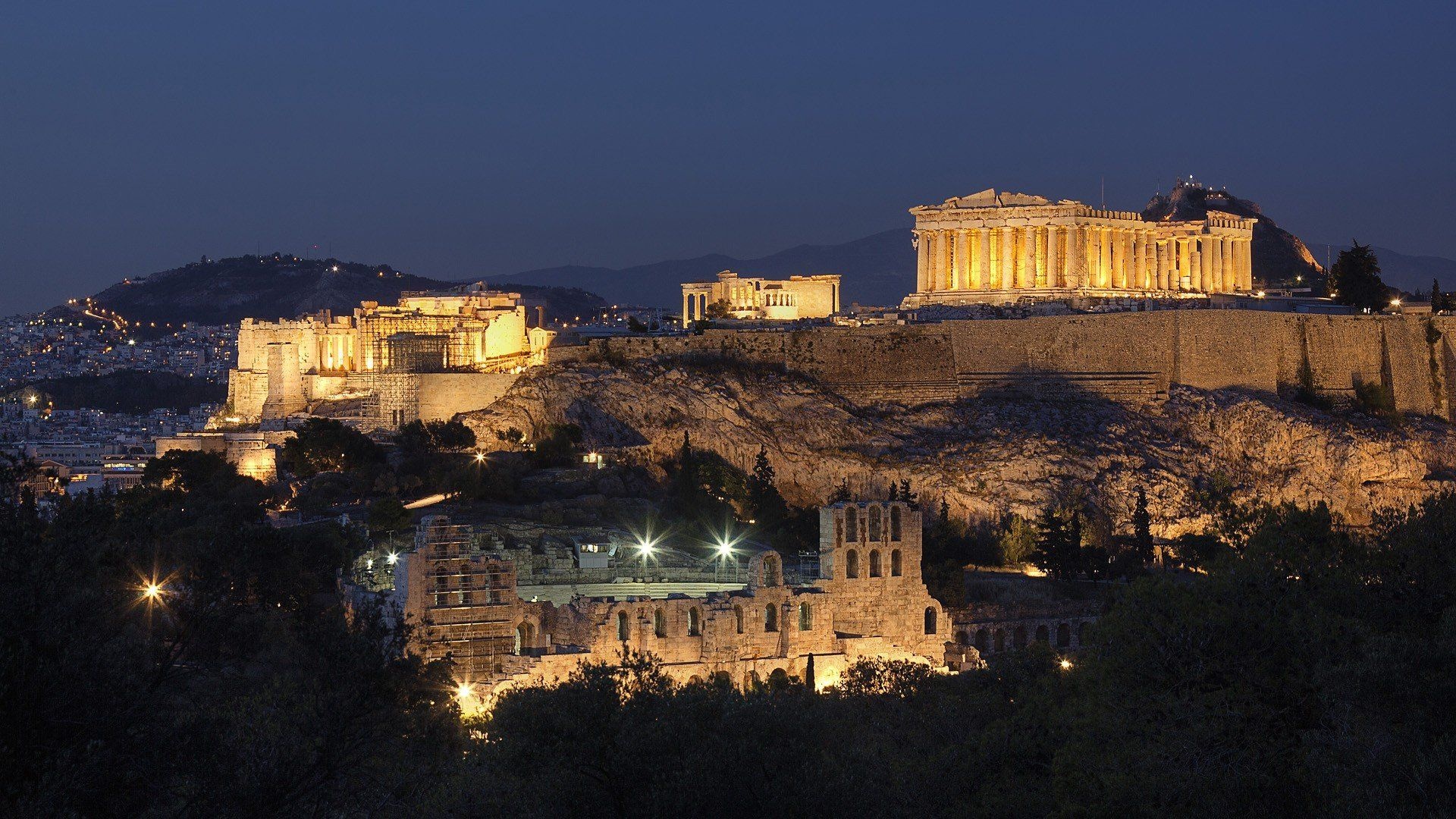 Parthenon wallpapers, Stunning visuals, Iconic structure, Historical significance, 1920x1080 Full HD Desktop