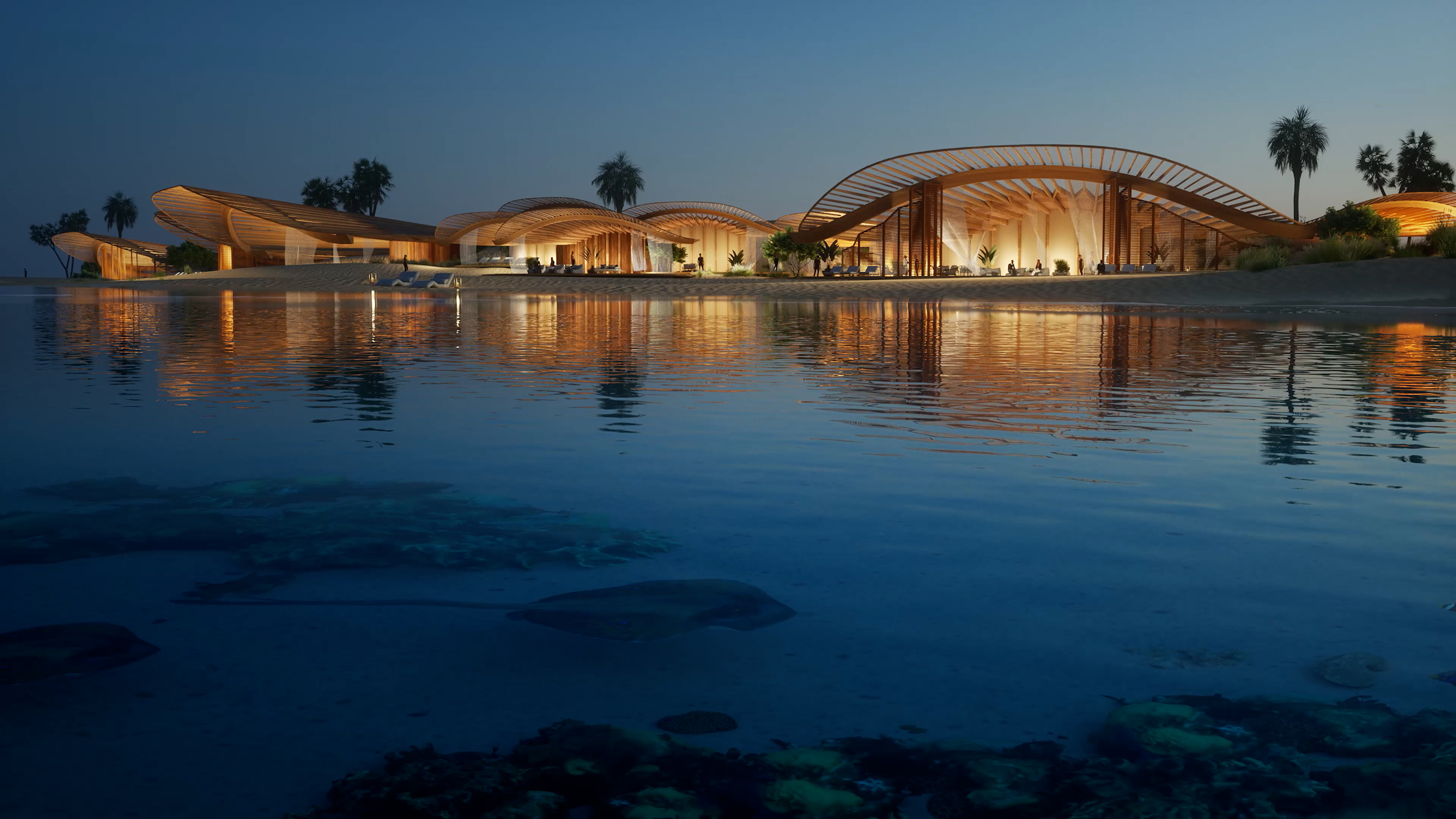 Coral Bloom Resort, Red Sea Wallpaper, 3840x2160 4K Desktop