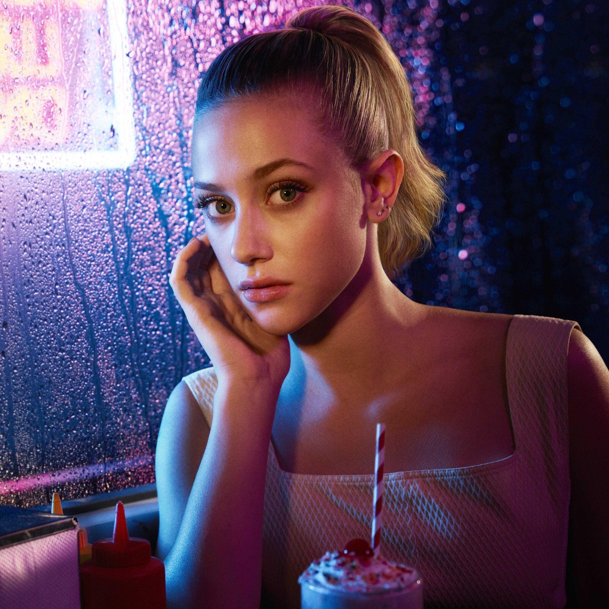 Betty Cooper wallpapers, Riverdale character, Strong female lead, Teenage detective, 2050x2050 HD Phone