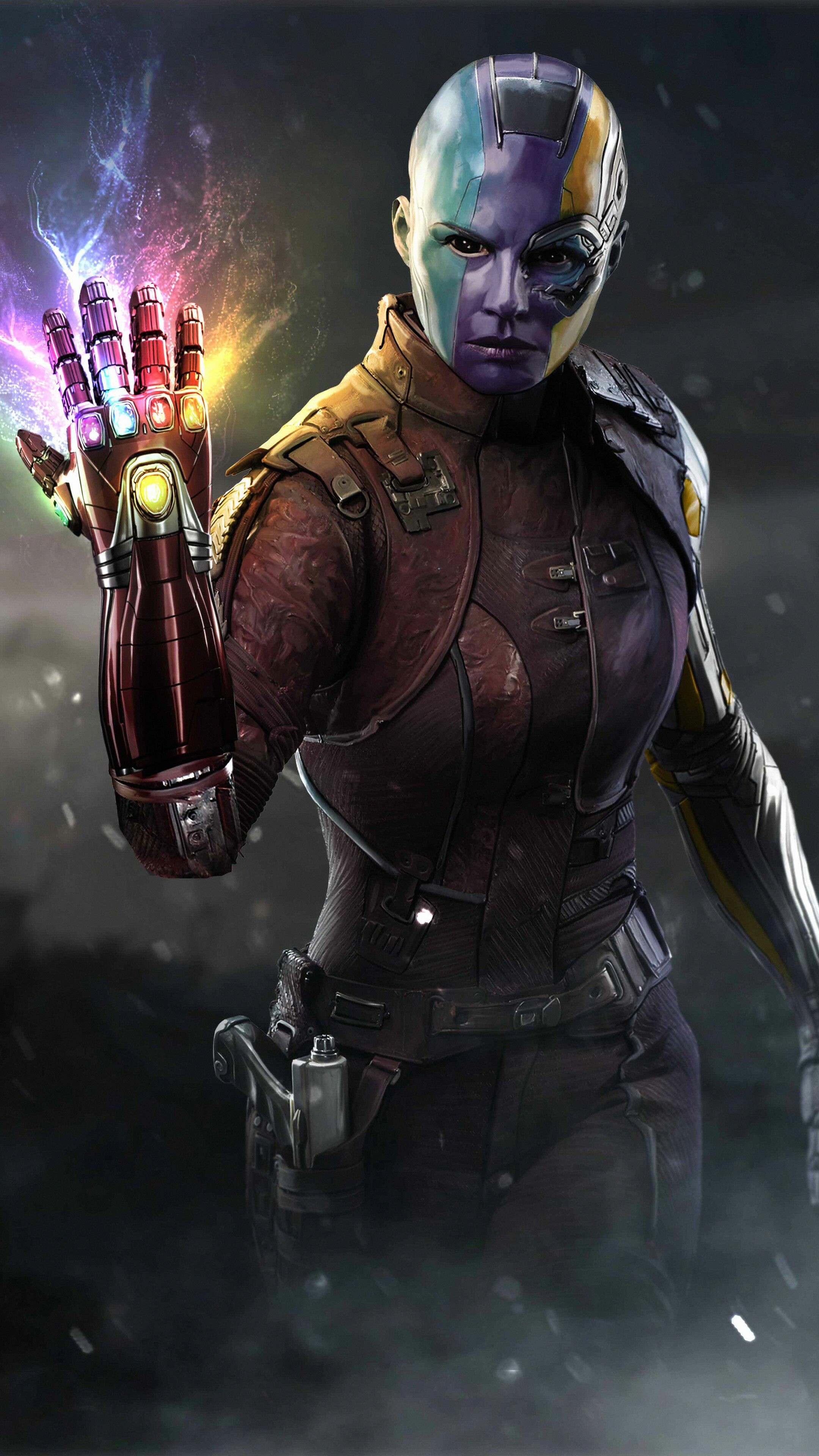 Guardians of the Galaxy, Nebula Wallpaper, 2160x3840 4K Phone