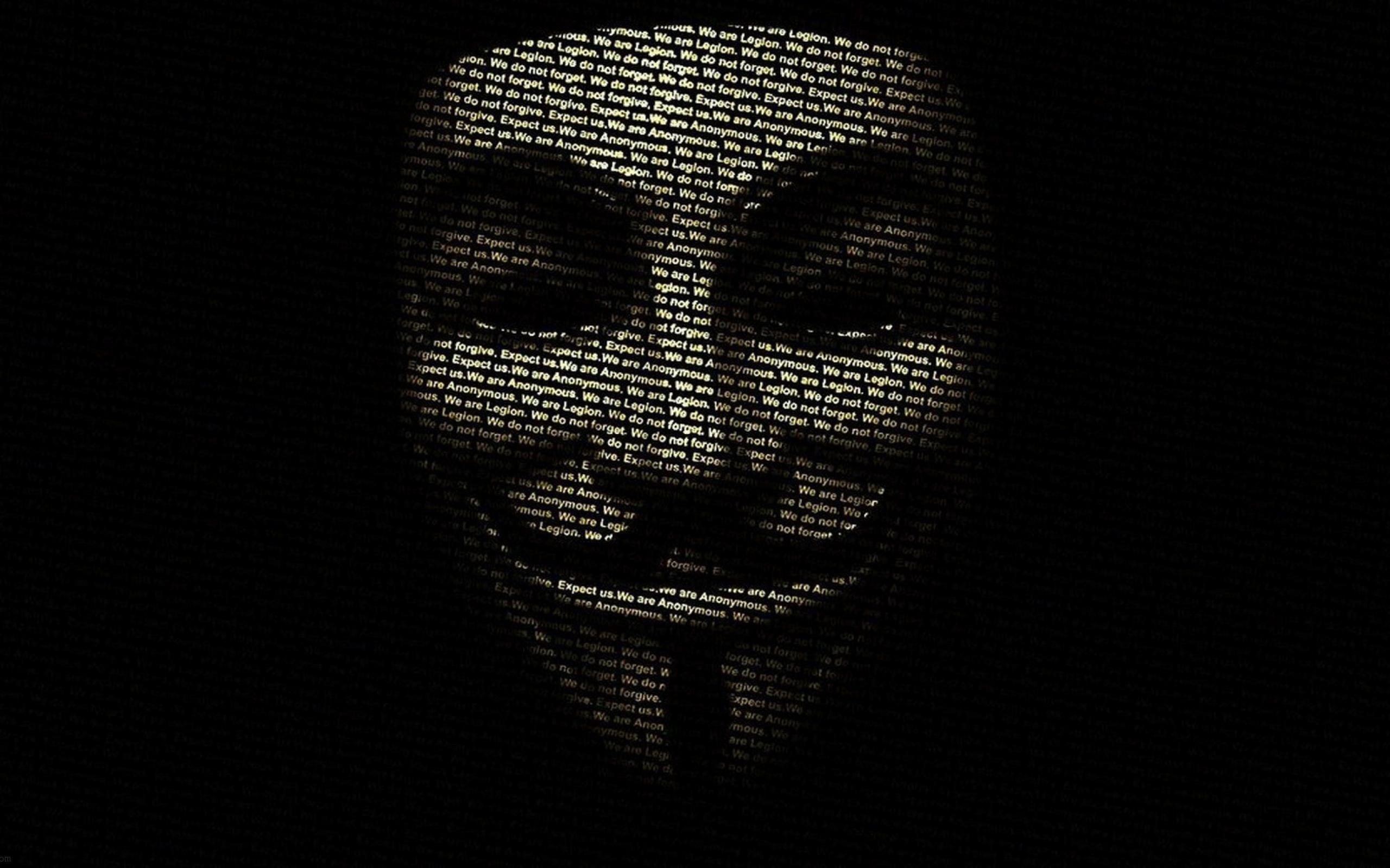 Guy Fawkes mask, Top free, Backgrounds, 2560x1600 HD Desktop