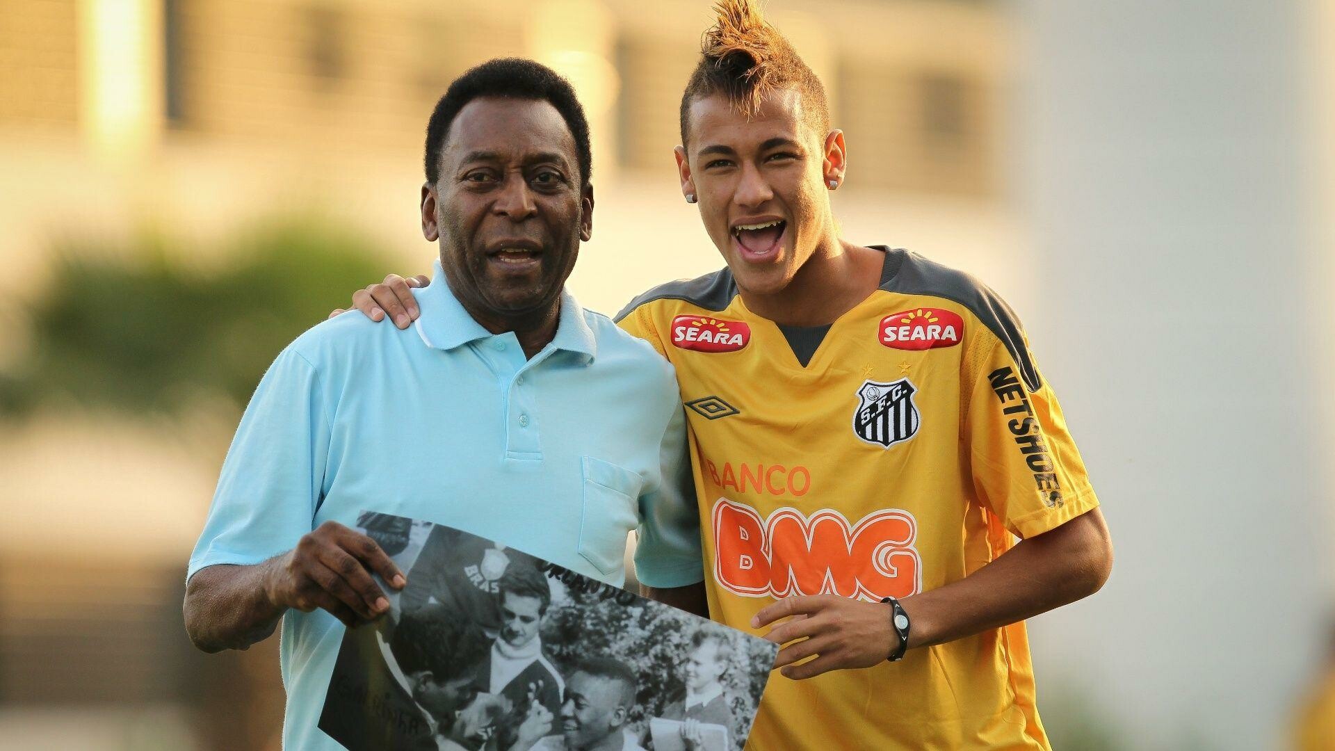 Neymar, Pele Wallpaper, 1920x1080 Full HD Desktop