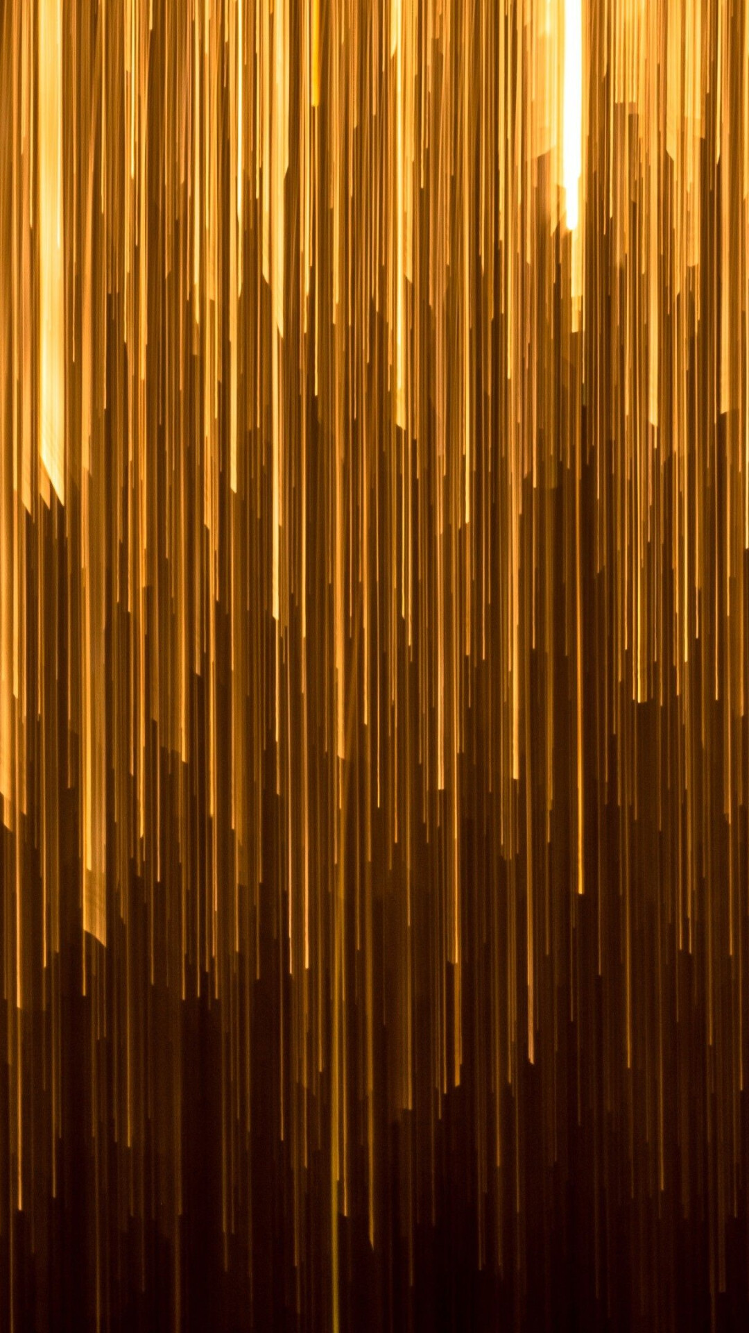 Gold Lights, Mesmerizing light patterns, Abstract design, Enchanting visuals, 1080x1920 Full HD Phone